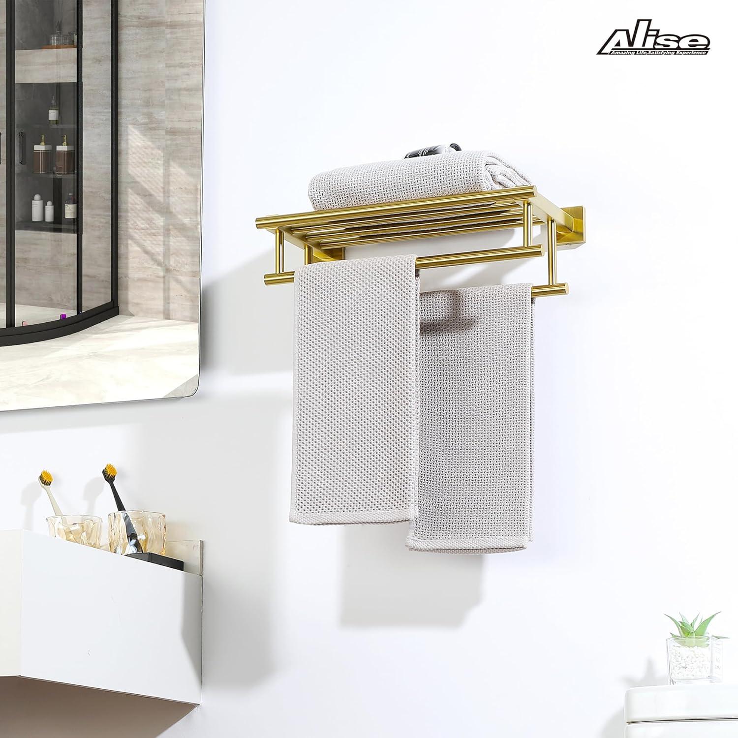 2 Wall Towel Rack