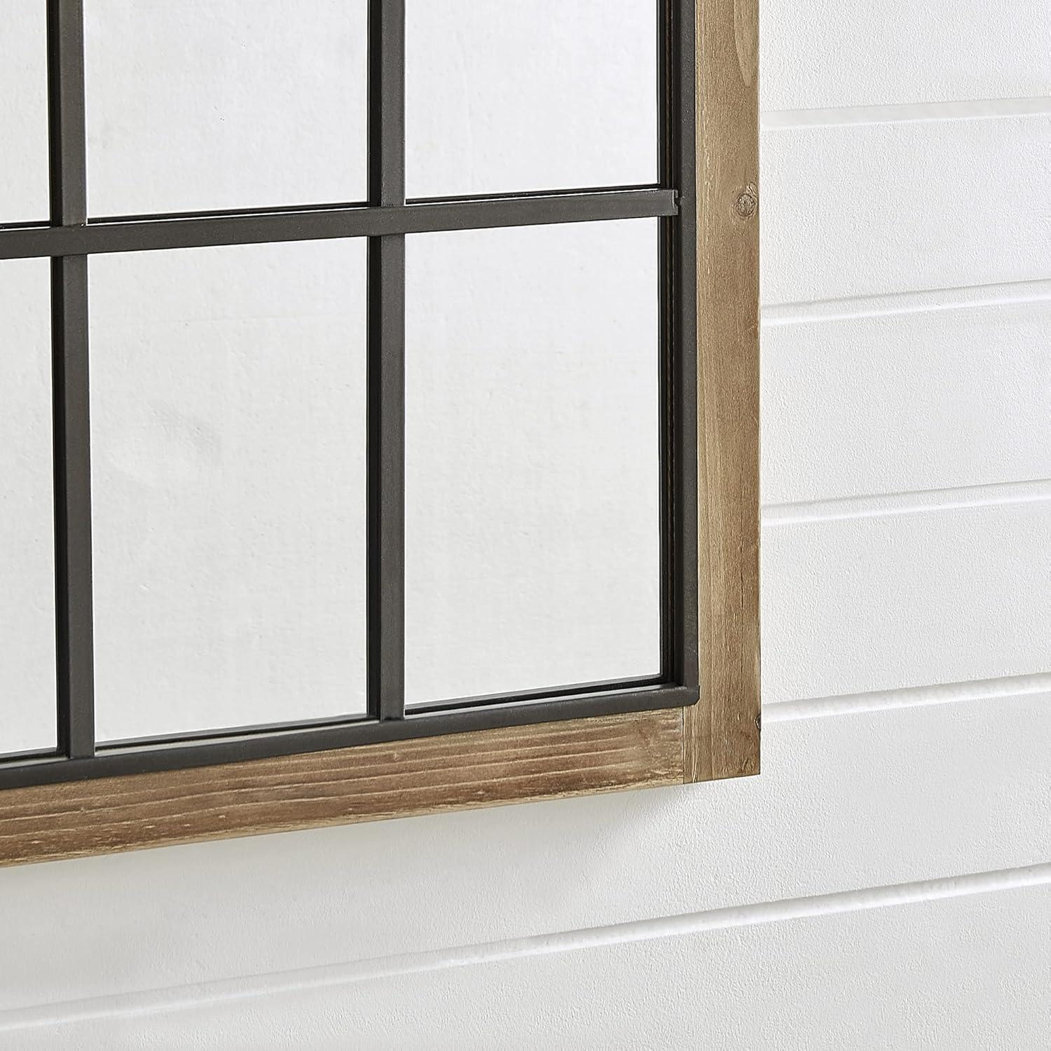 FirsTime & Co. Dark Brown Grandview Arch Wall Mirror, Farmhouse, Rectangular, 23.6 x 1.25 x 37.4 in