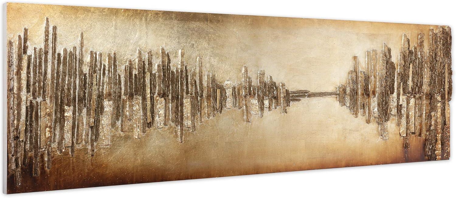 Empire Art Direct  Primo Mixed Media Hand Painted Iron Wall Sculpture - Passages