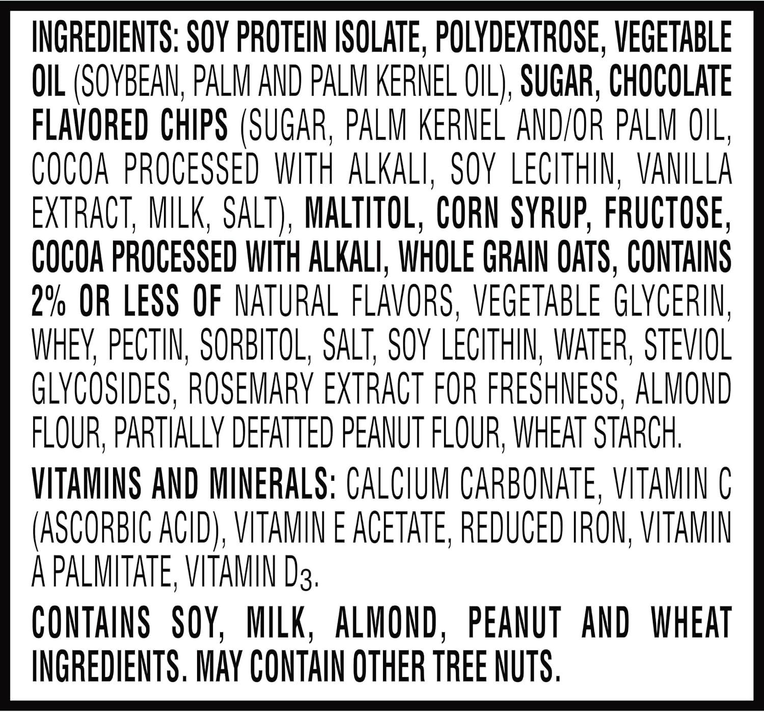 Special K Bar Protein Meal Bars, Chocolatey Chip Cookie Dough, 6 Count