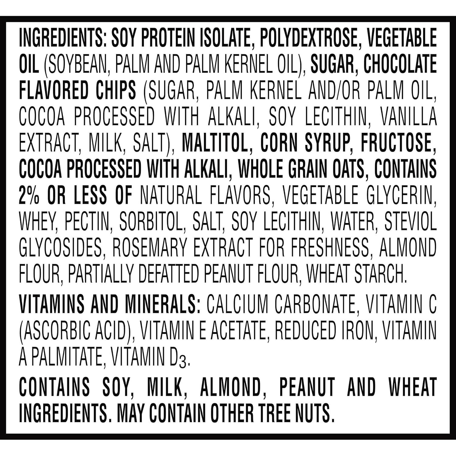 Special K Bar Protein Meal Bars, Chocolatey Chip Cookie Dough, 6 Count