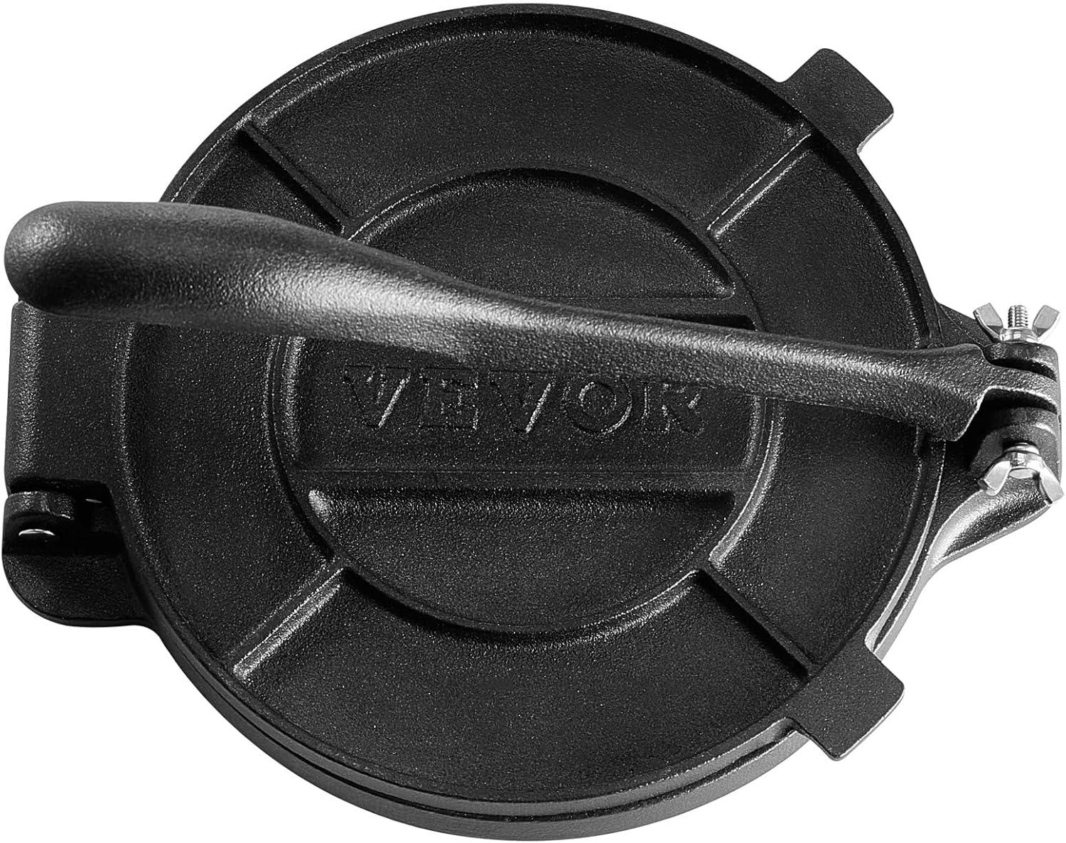 VEVOR 10-Inch Cast Iron Tortilla and Roti Press