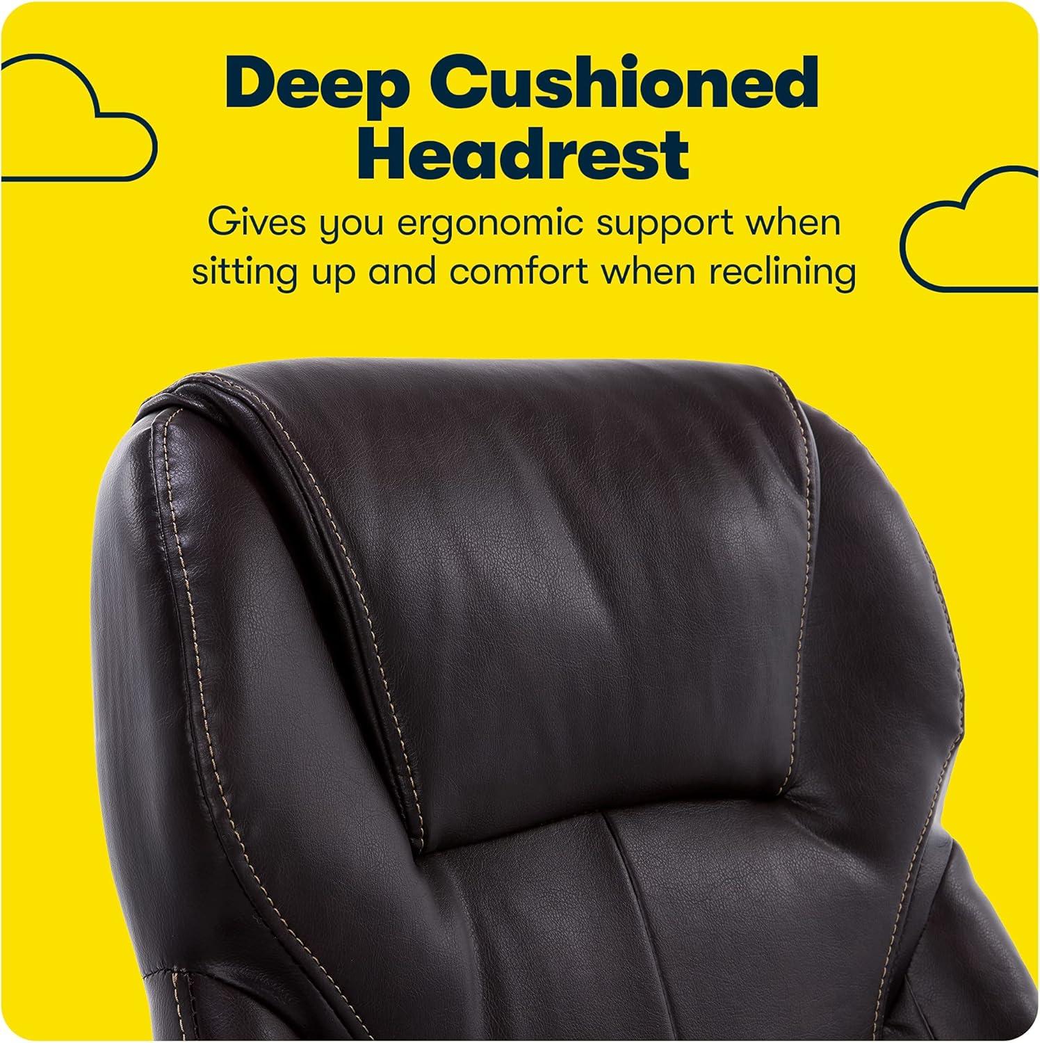 Serta Serta Mitchell Ergonomic Manager's Office Chair, Roasted Chestnut Brown