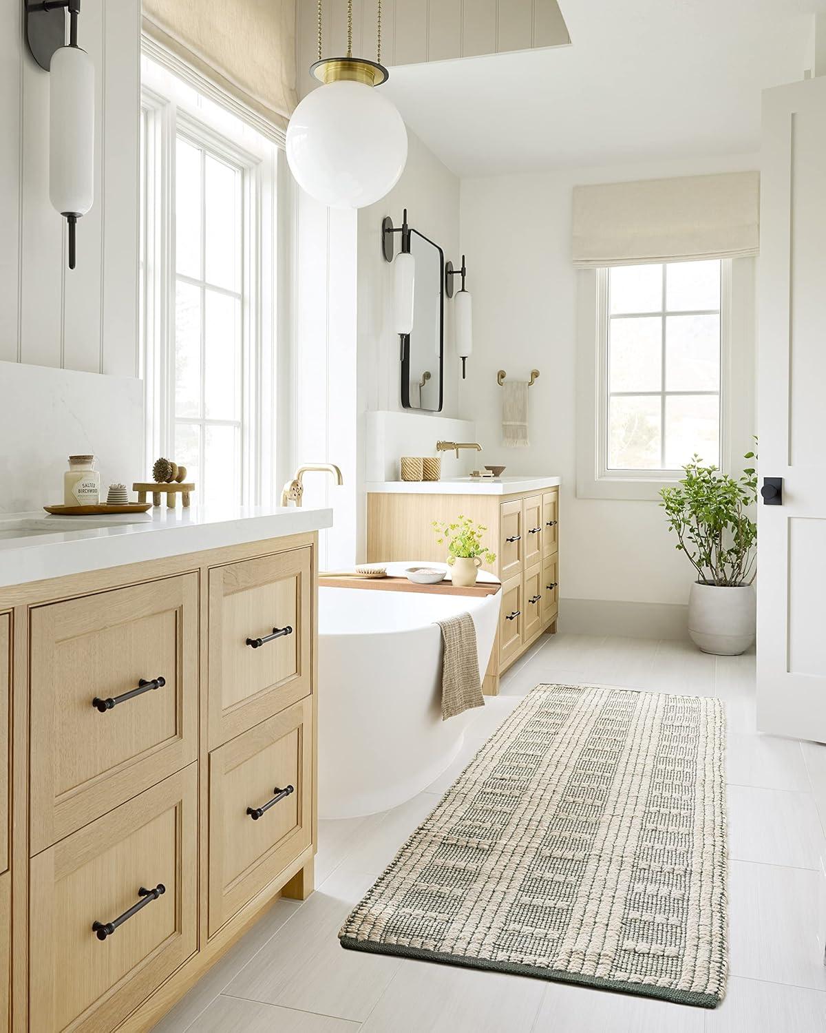 Loloi Angela Rose Colton Collection CON-03 Ivory/Sage 10'-0" x 14'-0", .38" Pile Height, Area Rug