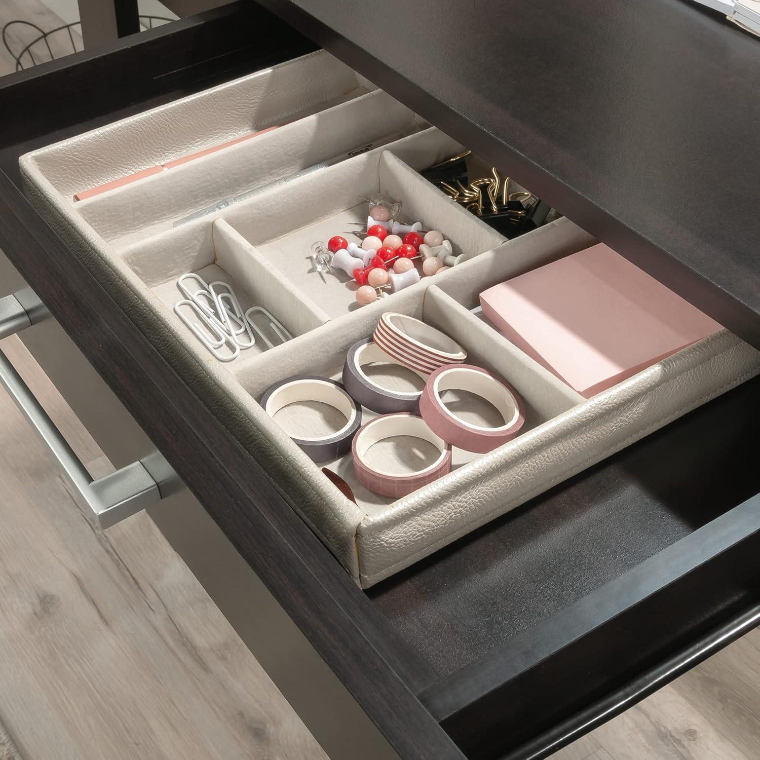 Sauder Beginnings Writing Table, Cinnamon Cherry Finish
