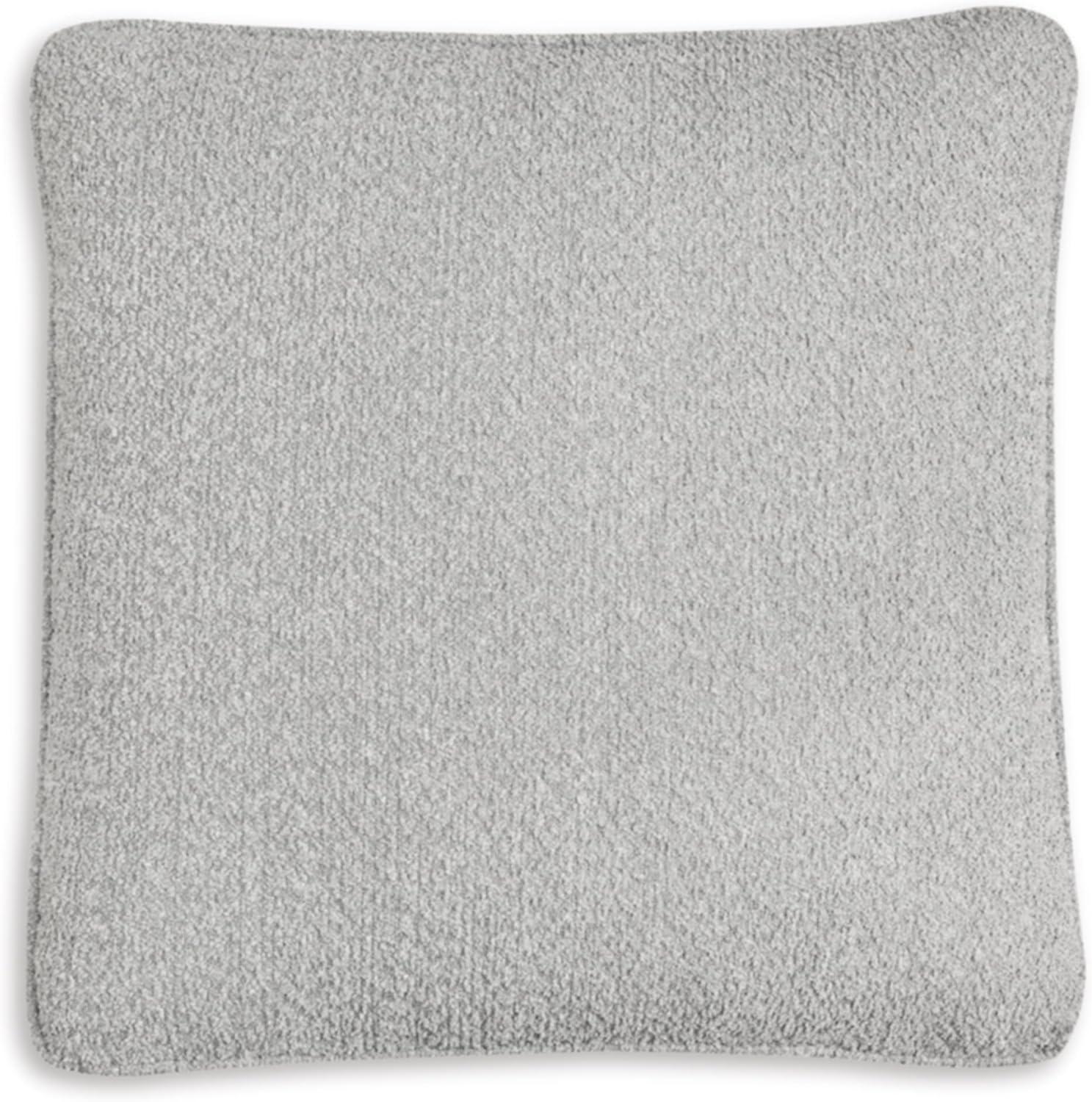 Light Gray 22" Square Indoor/Outdoor Pillow with Zipper Closure