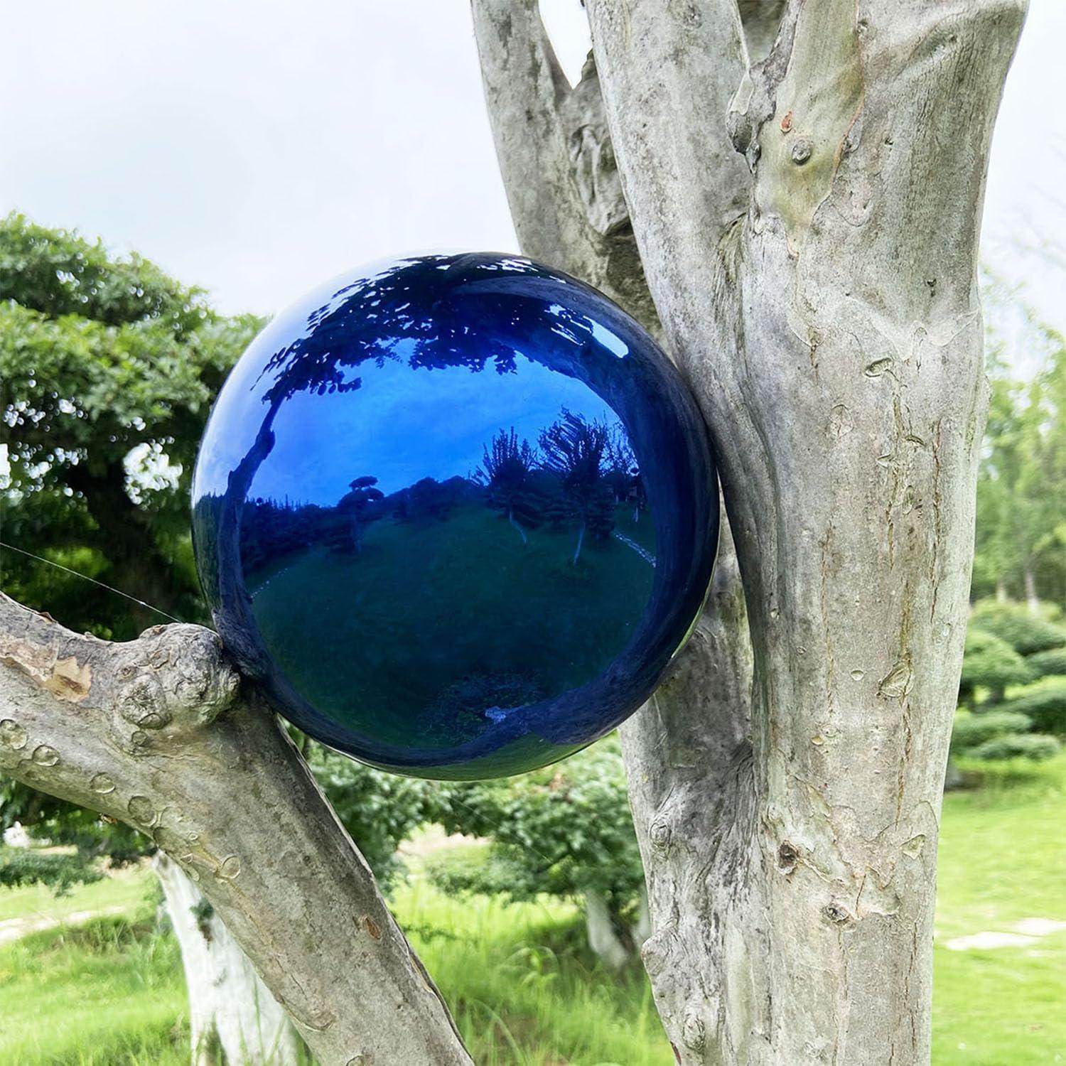 The Holiday Aisle® Champlain Metal Abstract Gazing Ball
