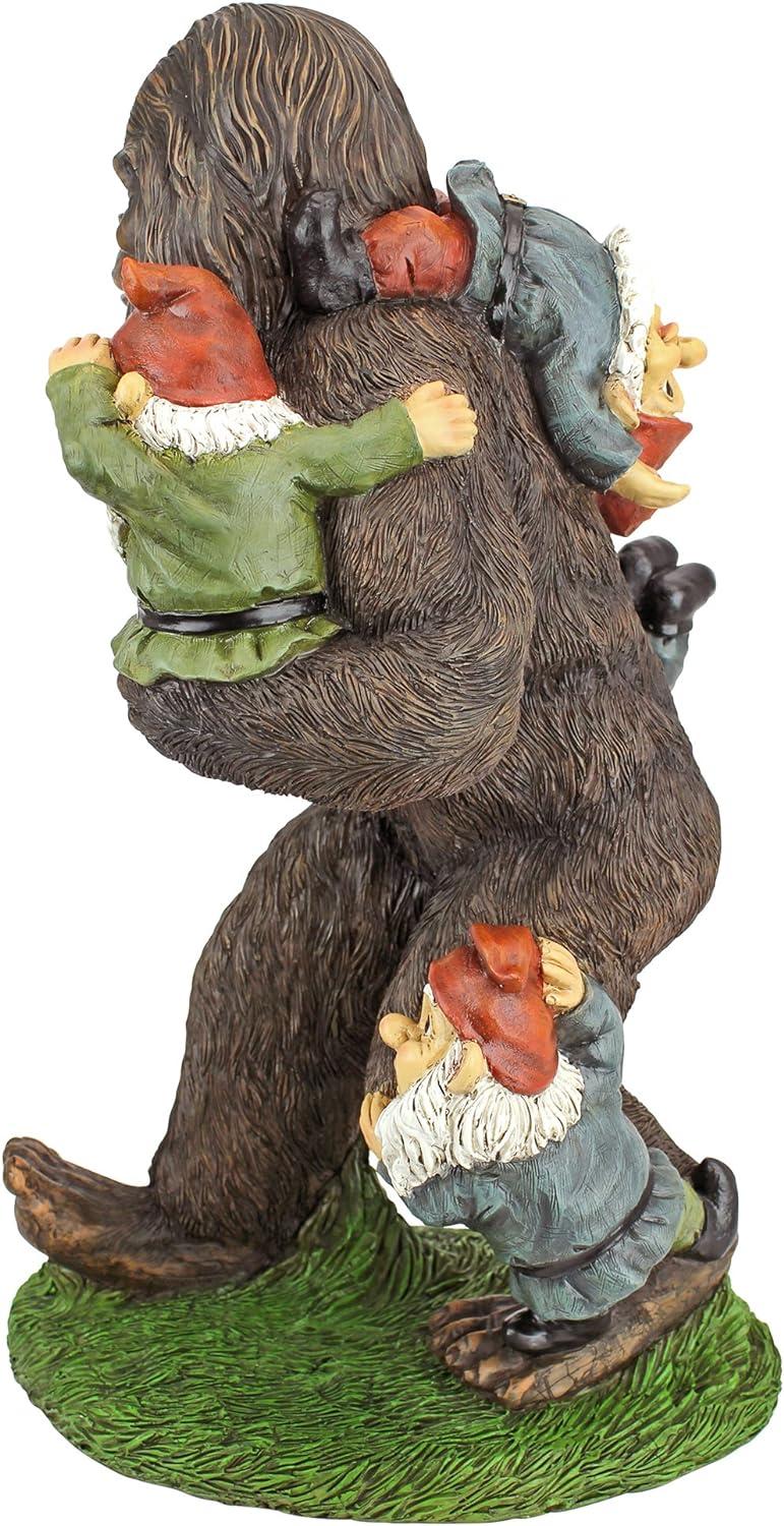 Schlepping the Garden Gnomes Bigfoot Statue