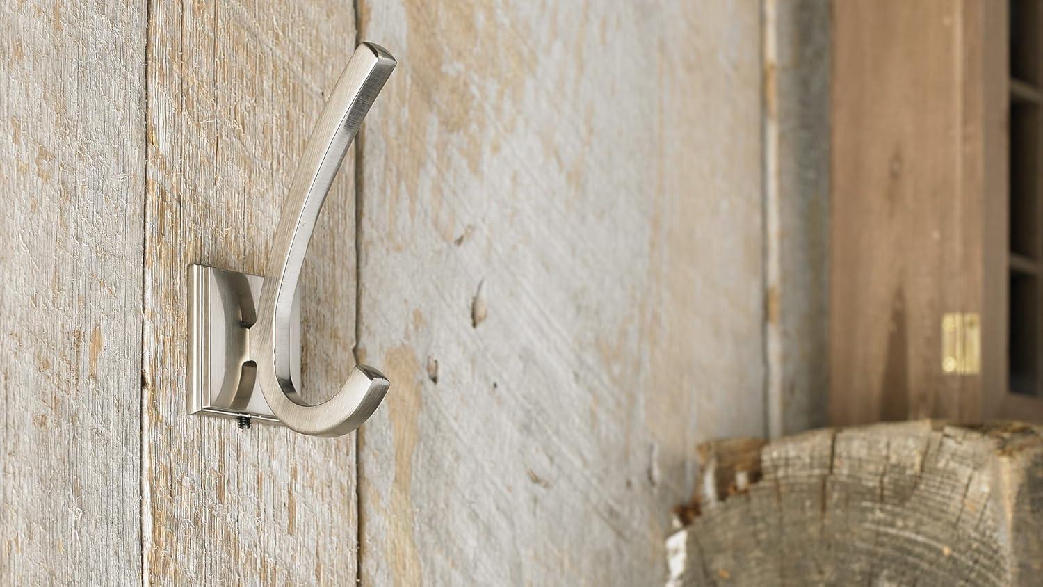 Richelieu Bp7951195 Gancho Doble Metálico de 4-13/16" - Níquel