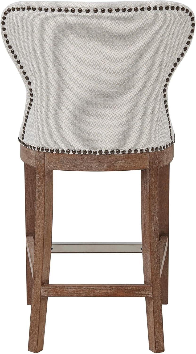 New Pacific Direct Dorsey Fabric Counter Stool