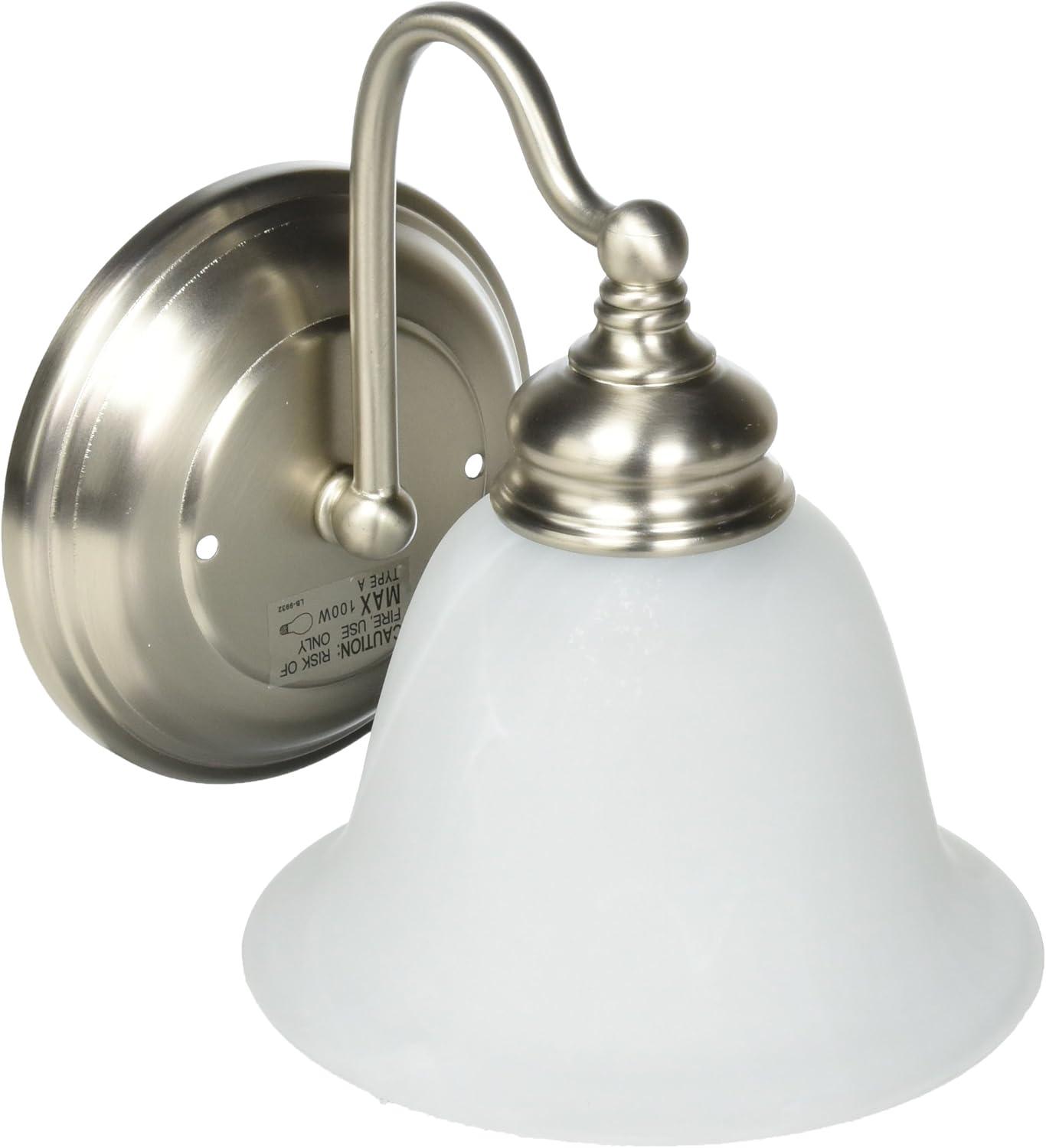 Livex Lighting Essex 1 - Light Vanity in  Brushed Nickel