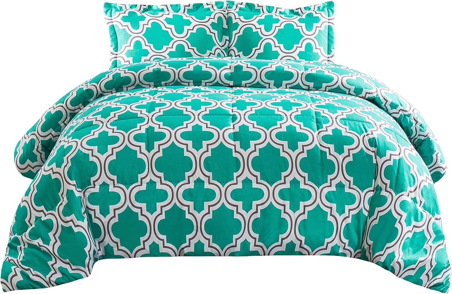 Superior Superior Trellis Trellis Hypoallergenic Down Alternative 3Pc Comforter Set