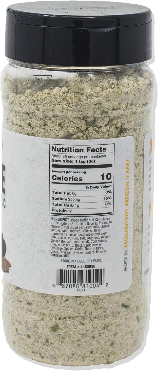 Epicurean Specialty Truffle Seasoning with Parmesan and Black Garlic 9 Ounce