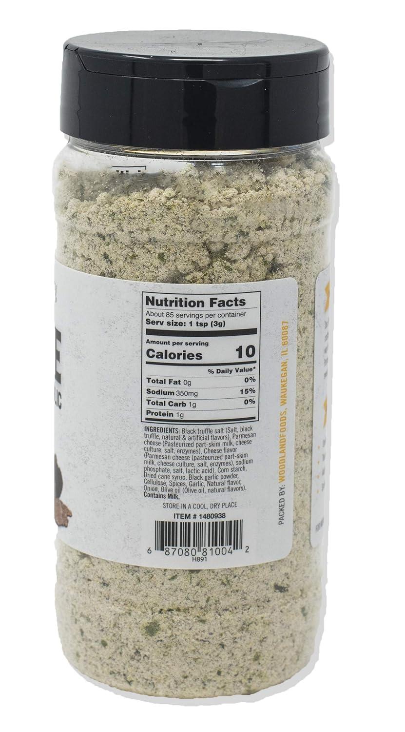 Epicurean Specialty Truffle Seasoning with Parmesan and Black Garlic 9 Ounce
