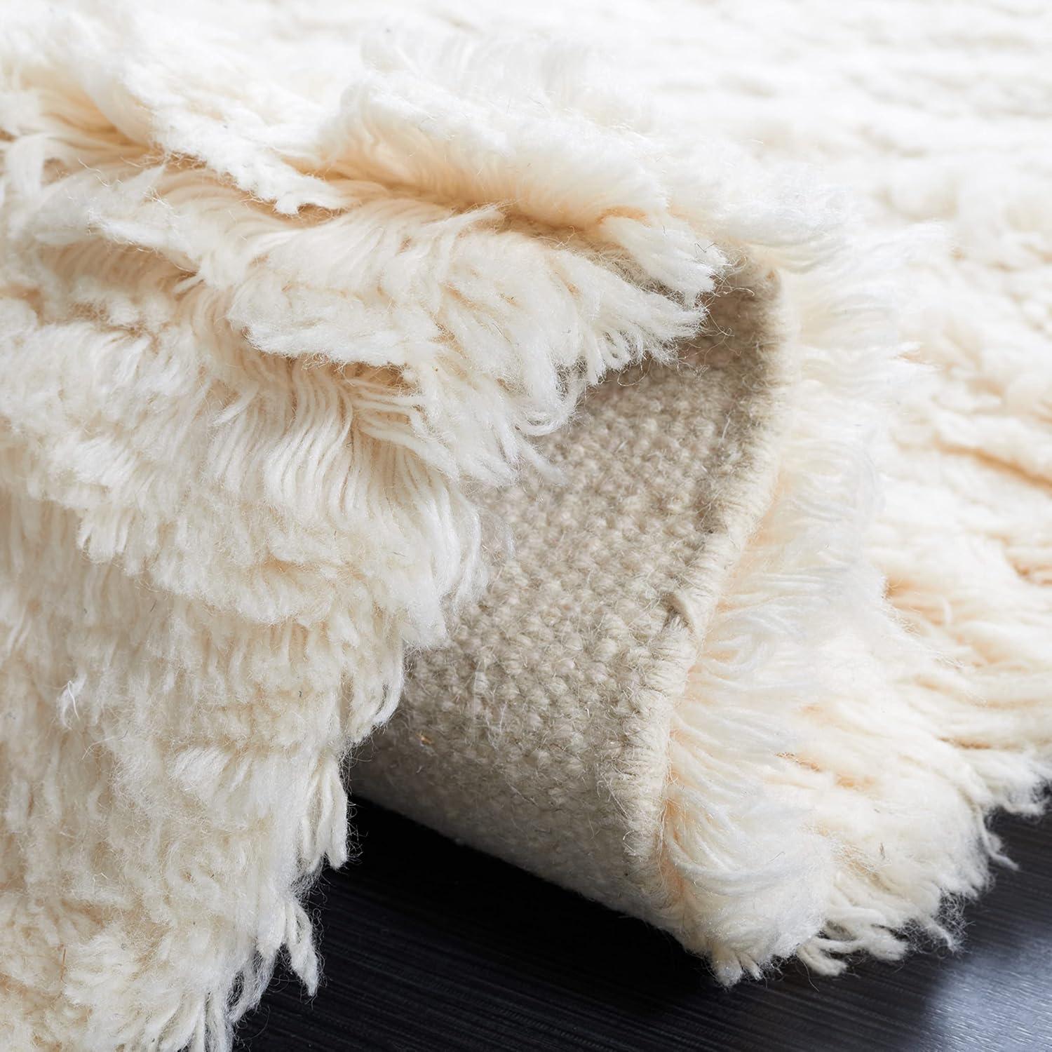 Safavieh Casablanca 470 Hand Tufted Wool Pile Solid Color Rug