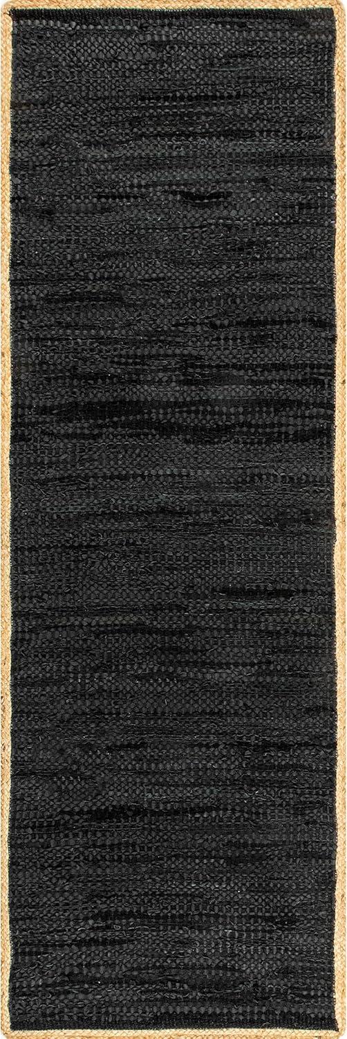 Nuloom Sabby Hand Woven Leather Flatweave Indoor Area Rug 8x10