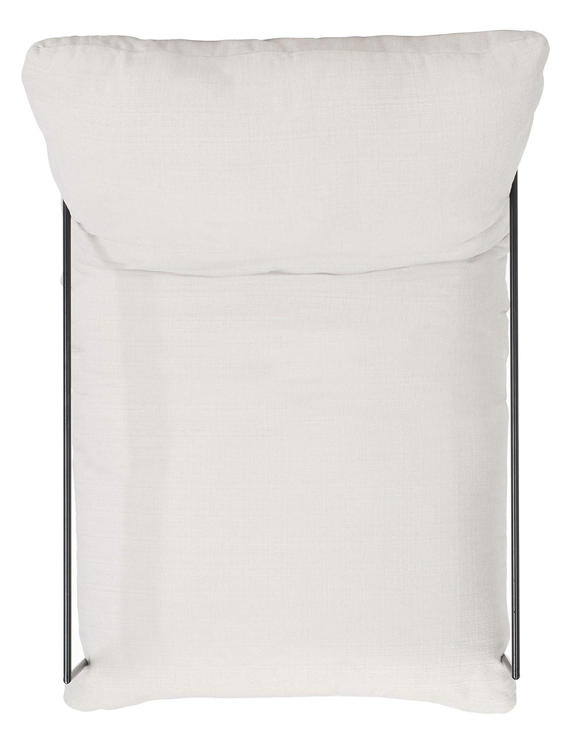 Portland Pillow Top Accent Chair - ACH4511 - Ivory/Black - Safavieh
