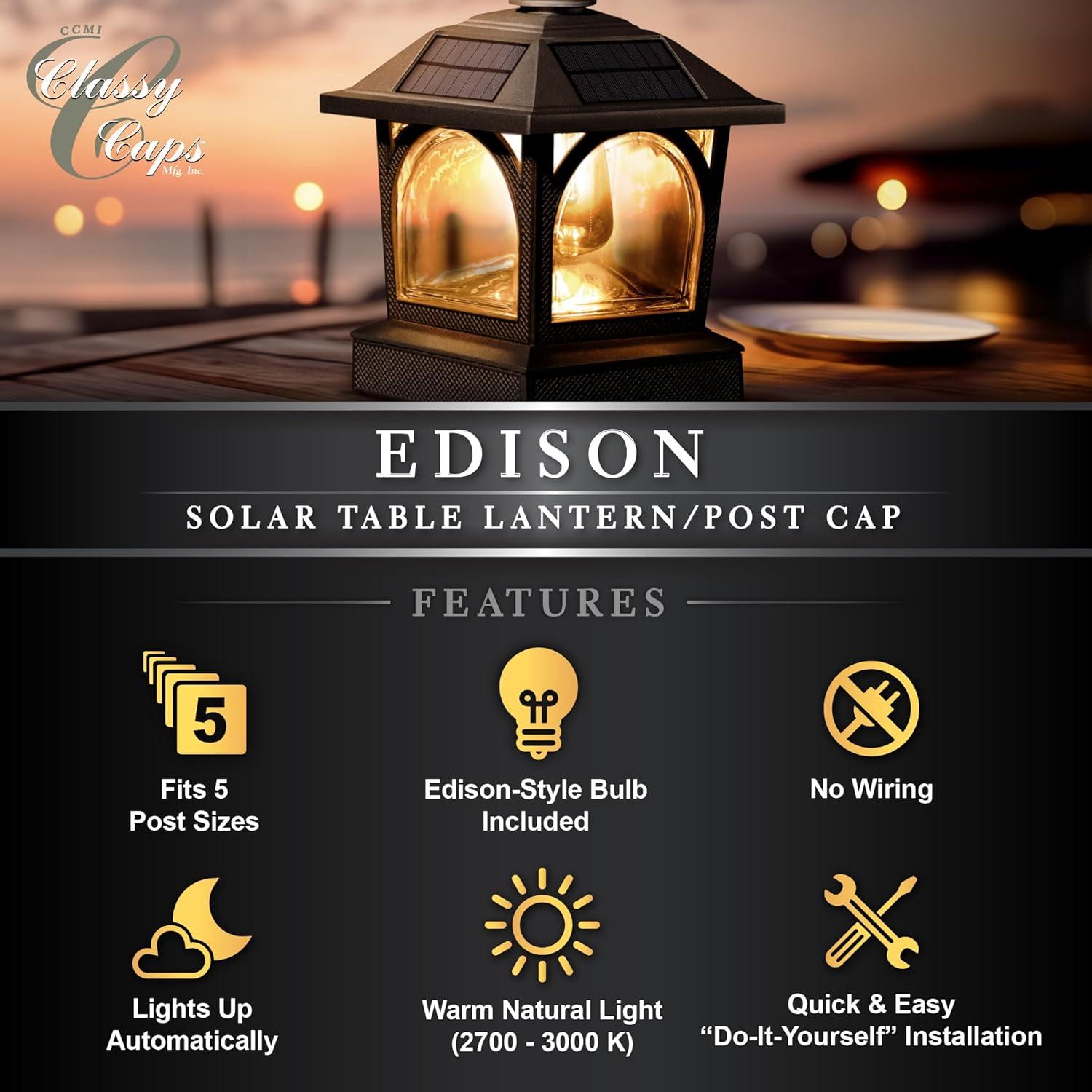 7.71'' Solar Outdoor Lantern