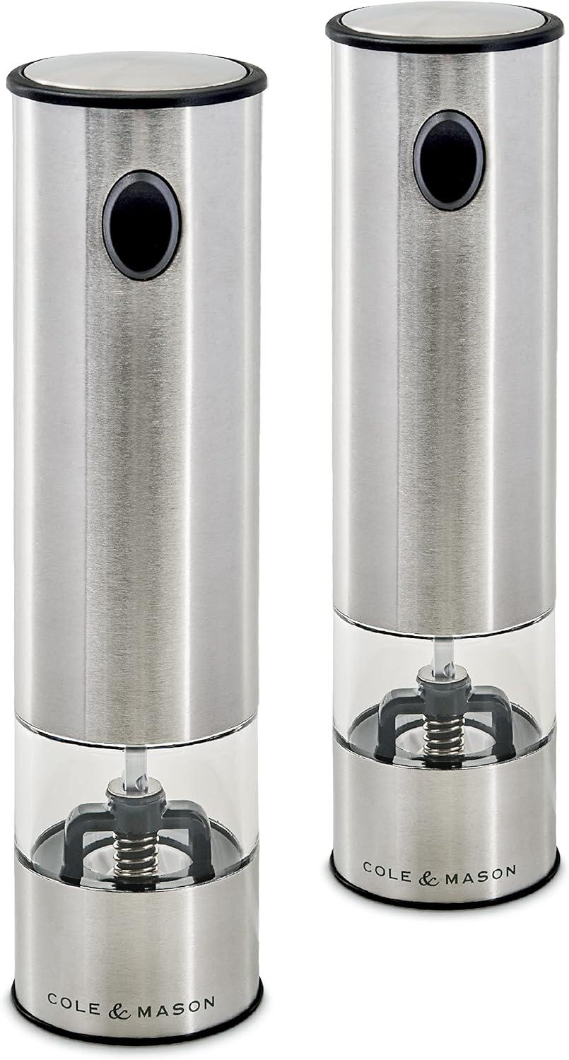 Cole & Mason Cole & Mason Battersea Electric Salt And Pepper Grinder Set