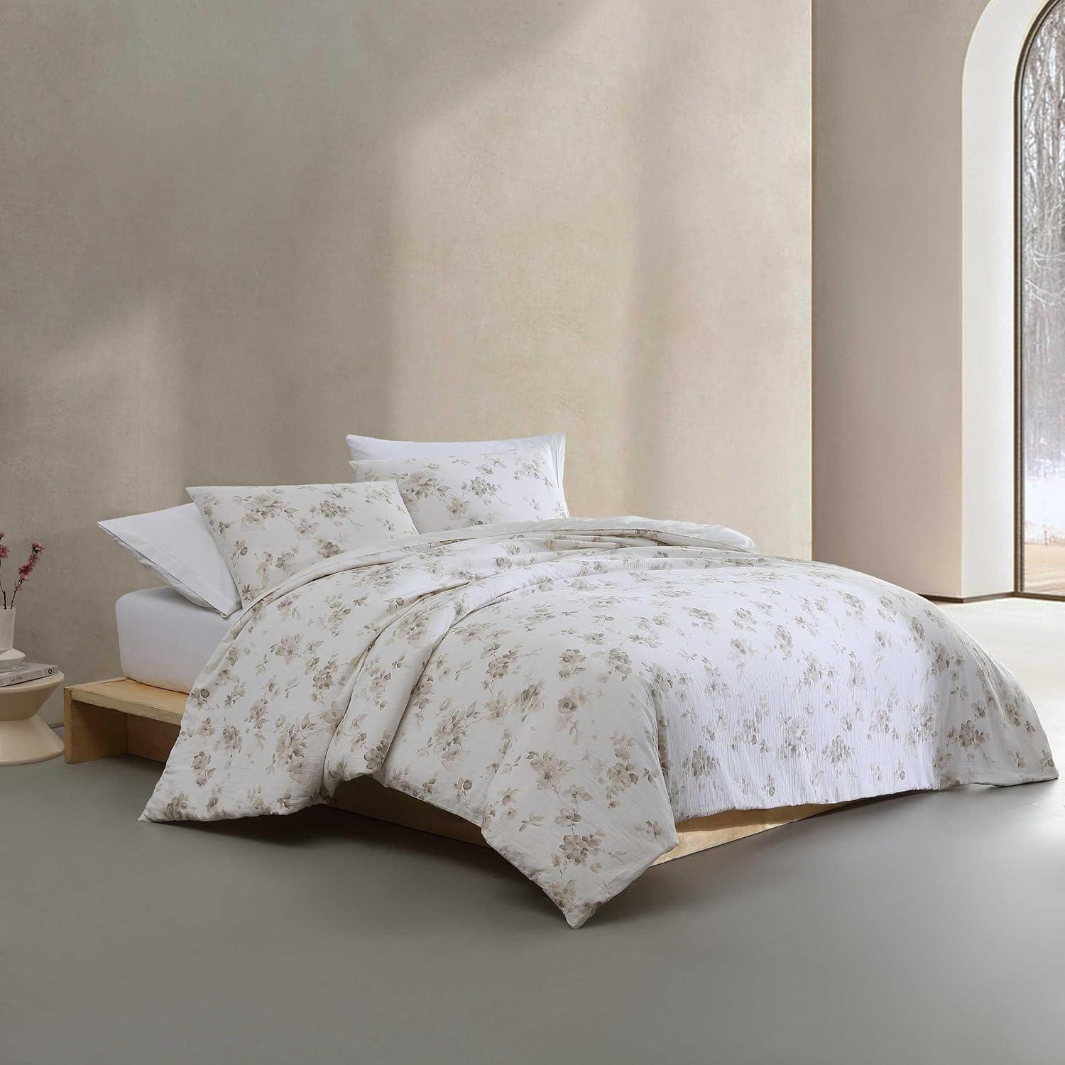 Calvin Klein Eternity Floral Cotton Duvet Cover Set