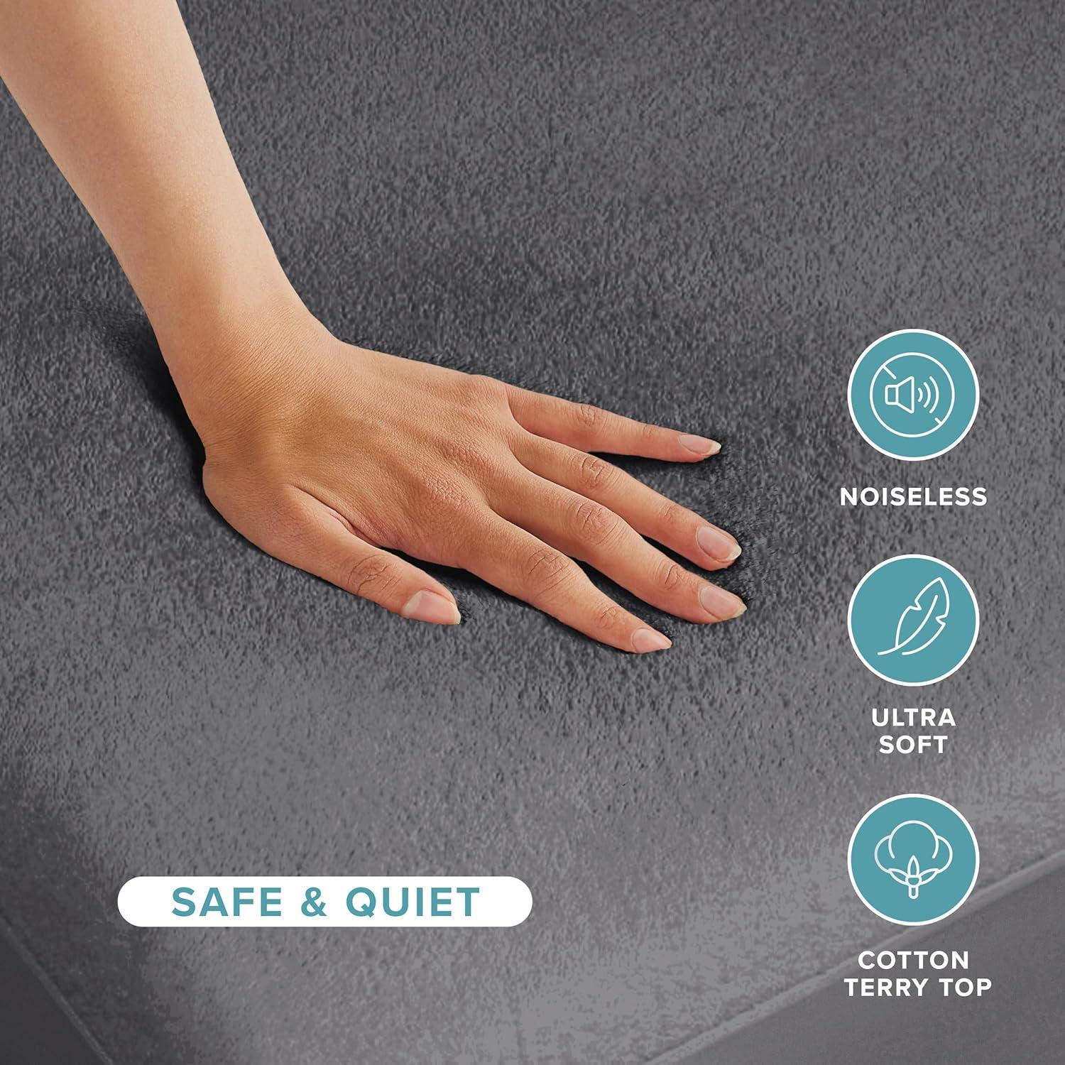 Bare Home Waterproof Fitted Mattress Protector Mattress Protector Case Pack