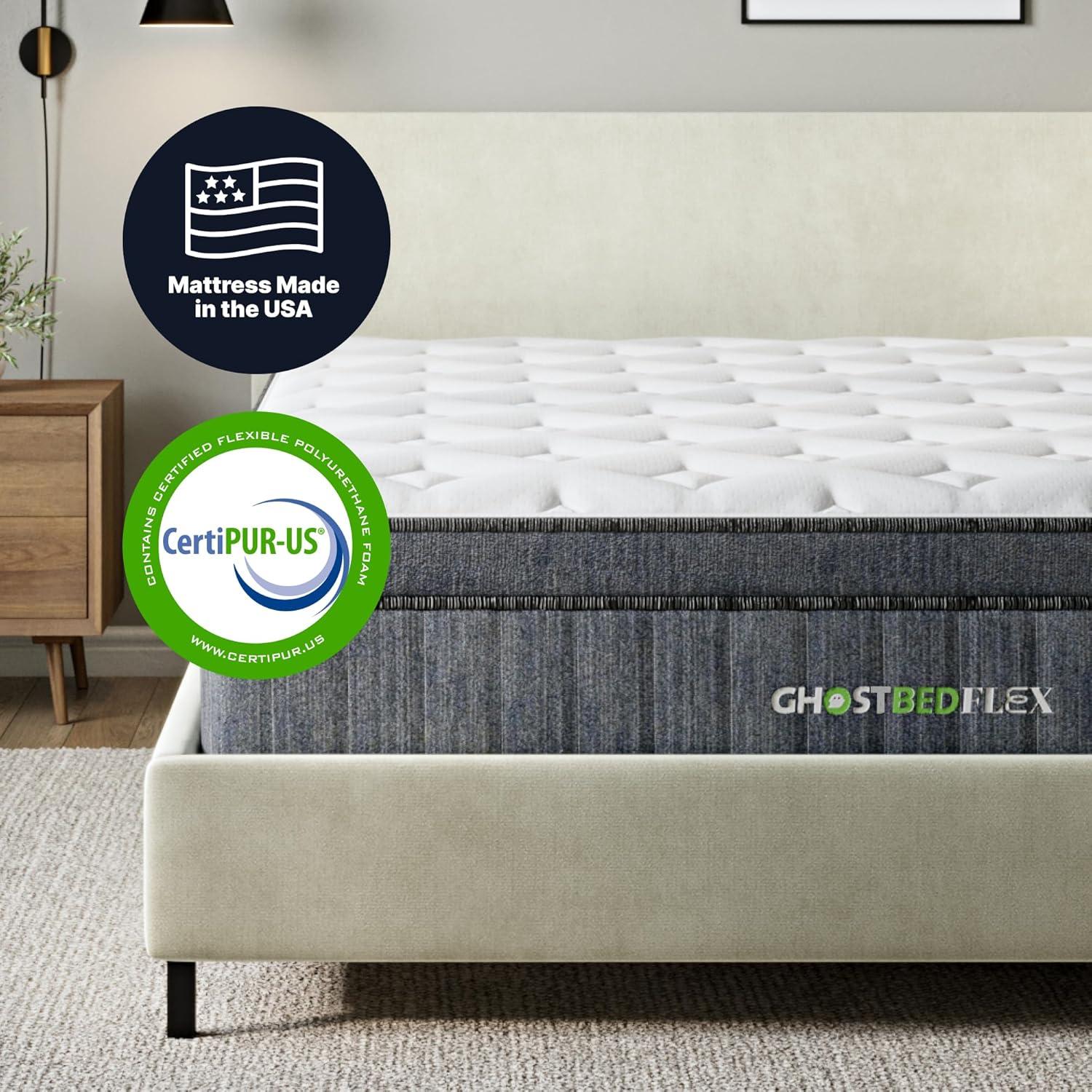 GhostBed Flex 13" Medium Hybrid Mattress