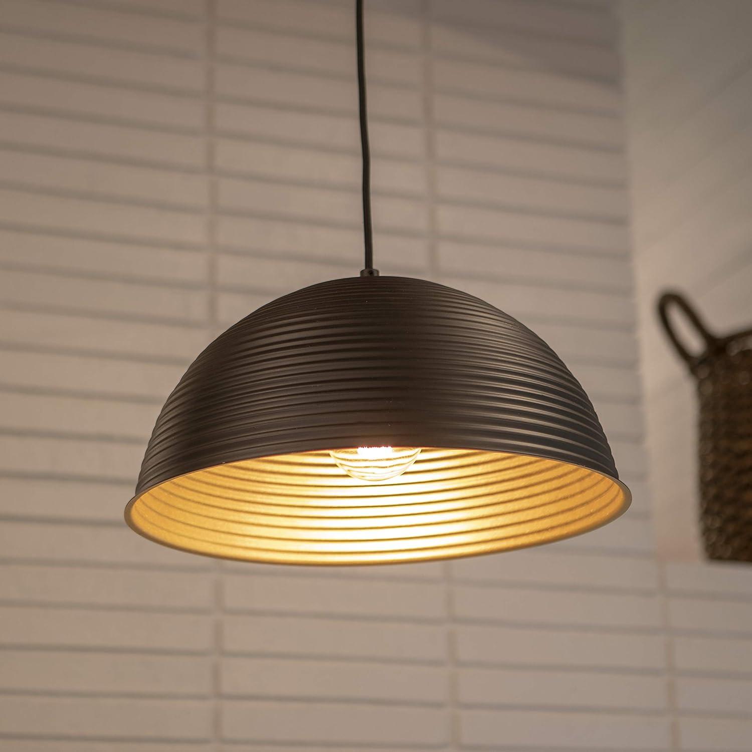 Keiron 1 Light Bowl Pendant