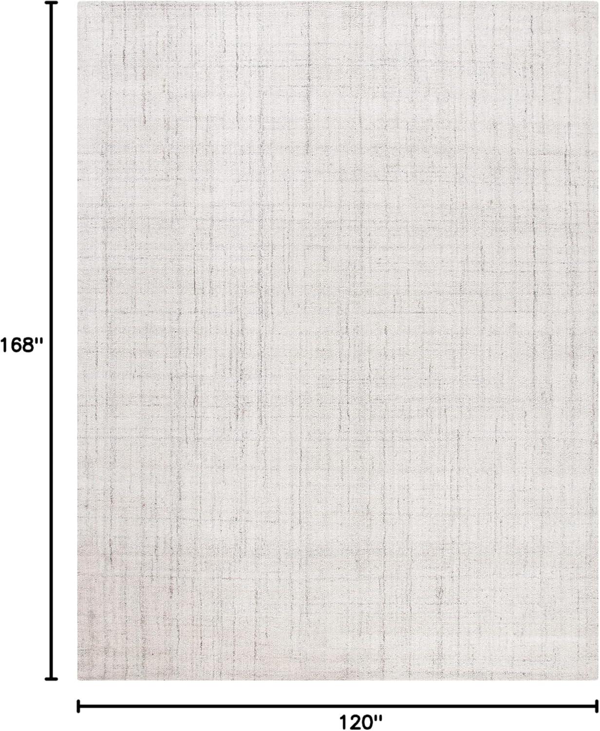 SAFAVIEH Abstract Bailey Striped Area Rug, Light Grey, 10' x 14'