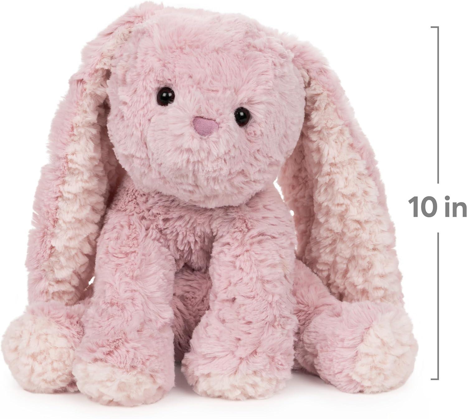 10" Pink Plush Bunny Rabbit with Long Ears