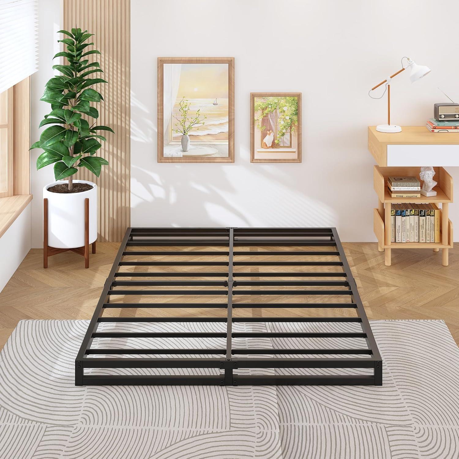 4 Inch Metal Platform Bed Frame