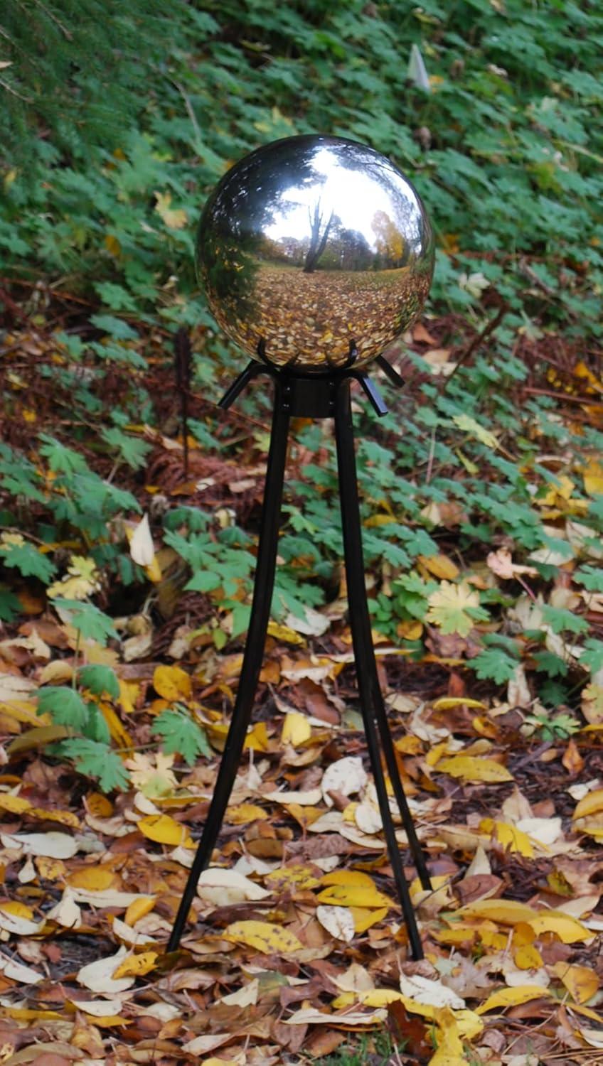 Echo Valley 10" Silver Gazing Ball