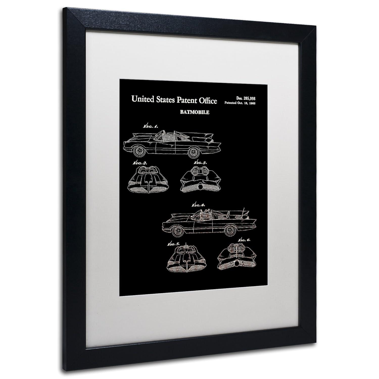 Trademark Fine Art " Batmobile Car Patent 1966 " by Claire Doherty