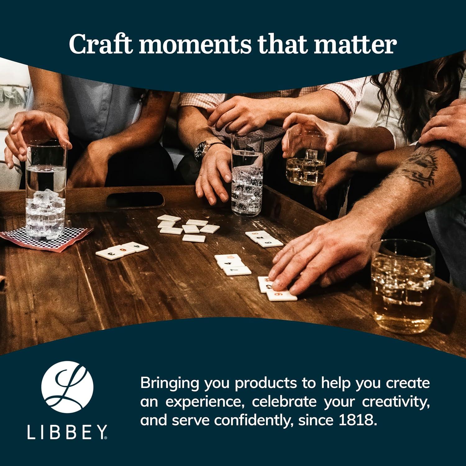 Libbey Libbey Lisbon 16-Piece Tumbler and Rocks Glass Set