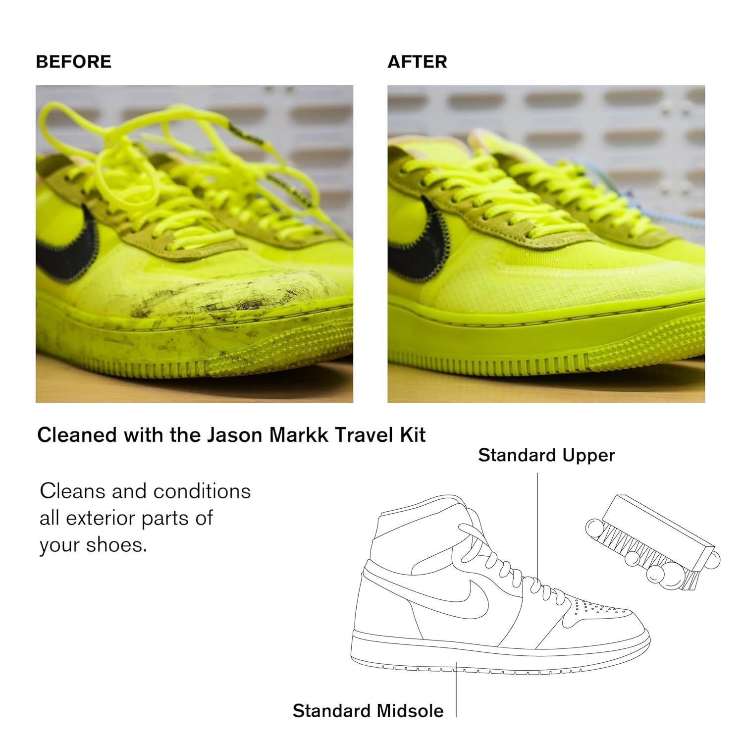 Jason Markk Womens 4PC Travel Shoe Cleaner