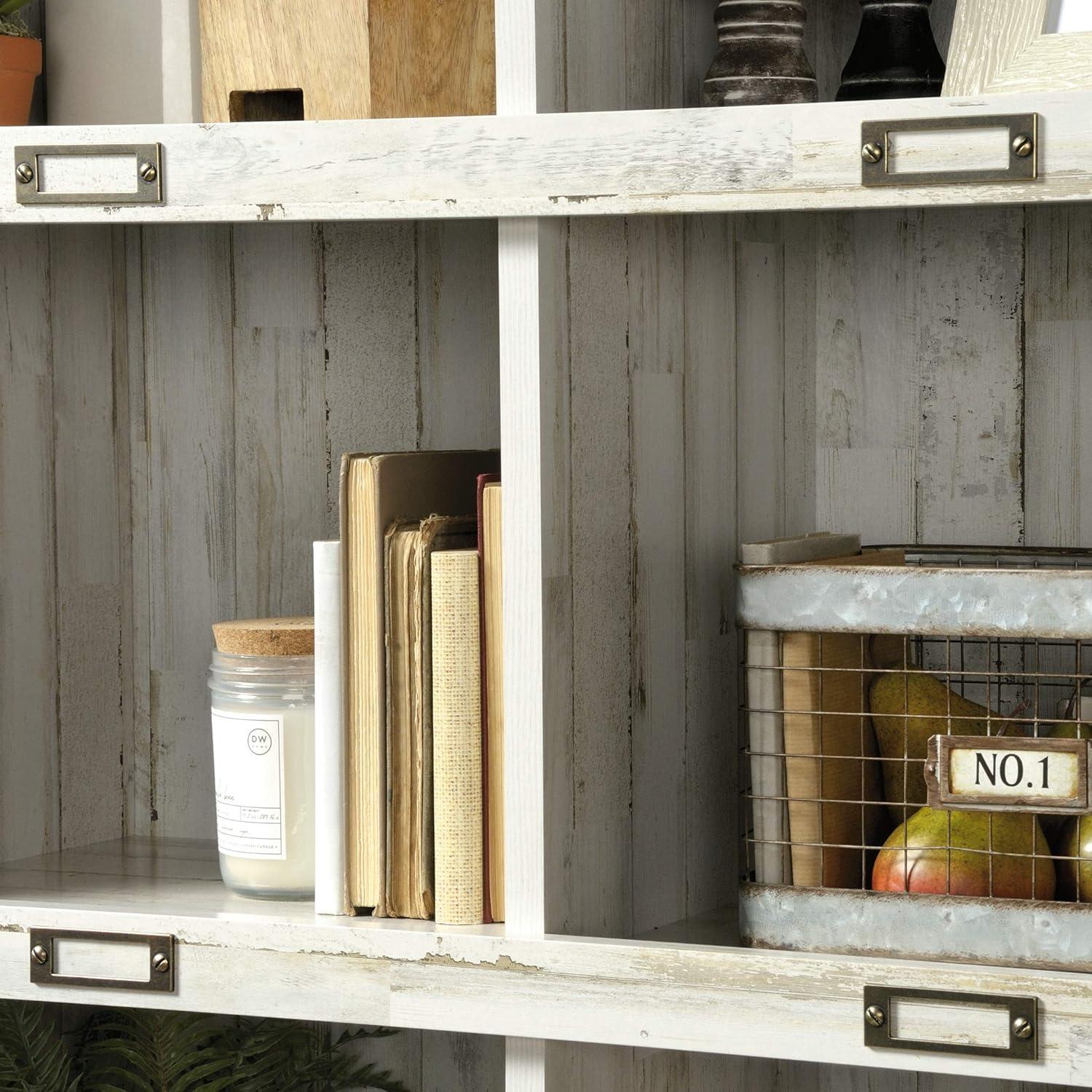 Sauder Barrister Lane Tall Bookcase, Salt Oak Finish