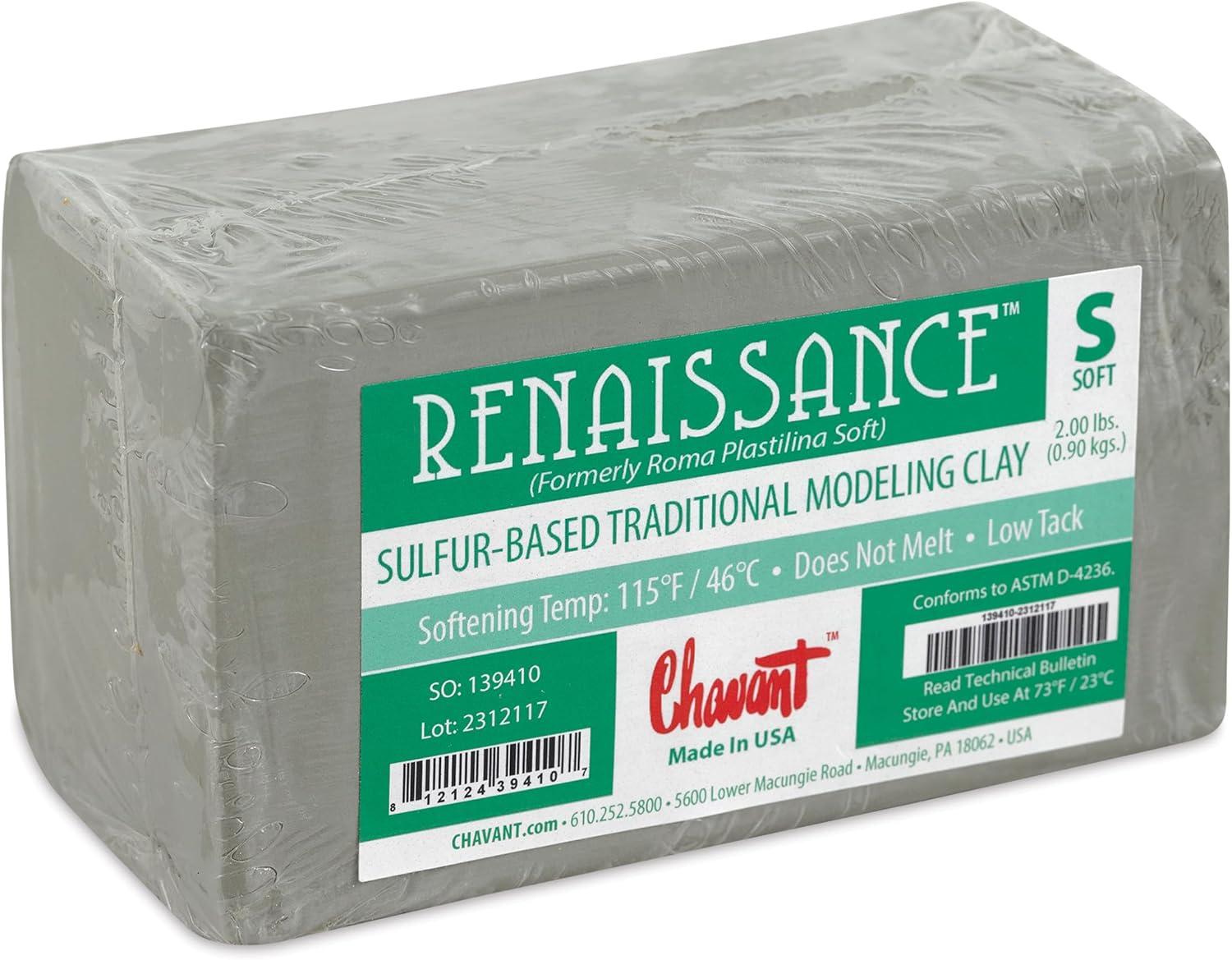 Sculpture House Roma Plastilina, Gray-Green #1, Soft