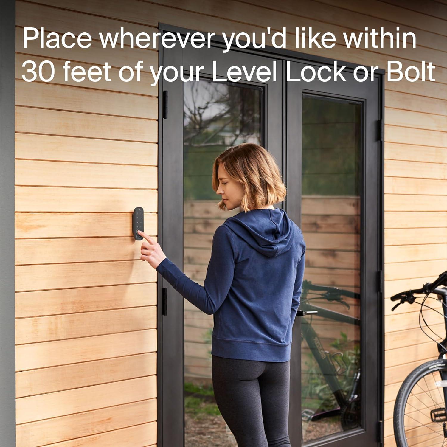 Level Level Keypad, Smart Keypad Accessory for Level Locks