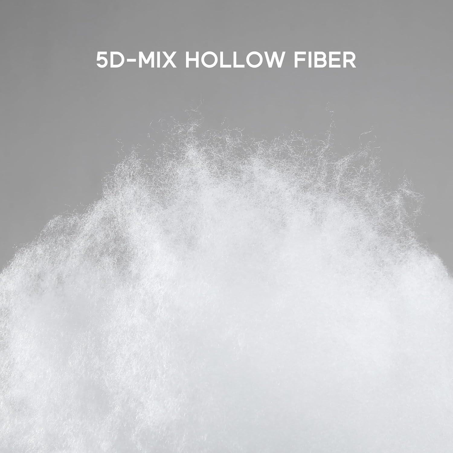 Sonive Queen Mattress Protector, Mattress Topper up to 21 Inches Deep Pocket Pad with 5-Zone Ergonomic Design, Soft Mattress Pad Microfiber Breathable Mattress Cover Machine Washable Grey