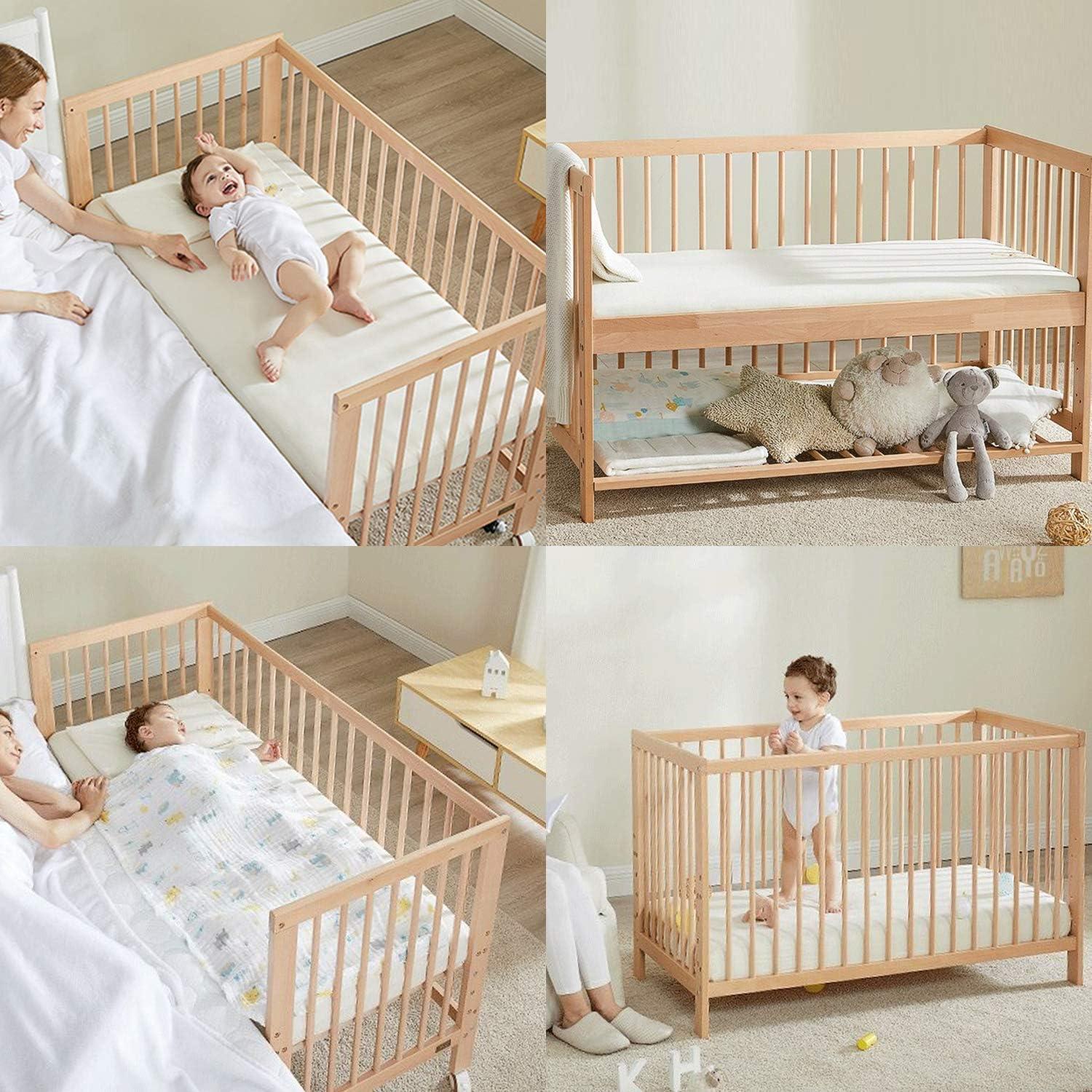 NTBAY Fitted Crib Sheet, 100% Brushed Microfiber Crib Sheet for Standard Crib and Toddler Mattresses, 28 x 52 Inches - NTBAY