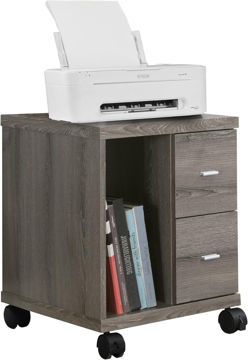 23'' H x 18'' W Printer Stand with Wheels