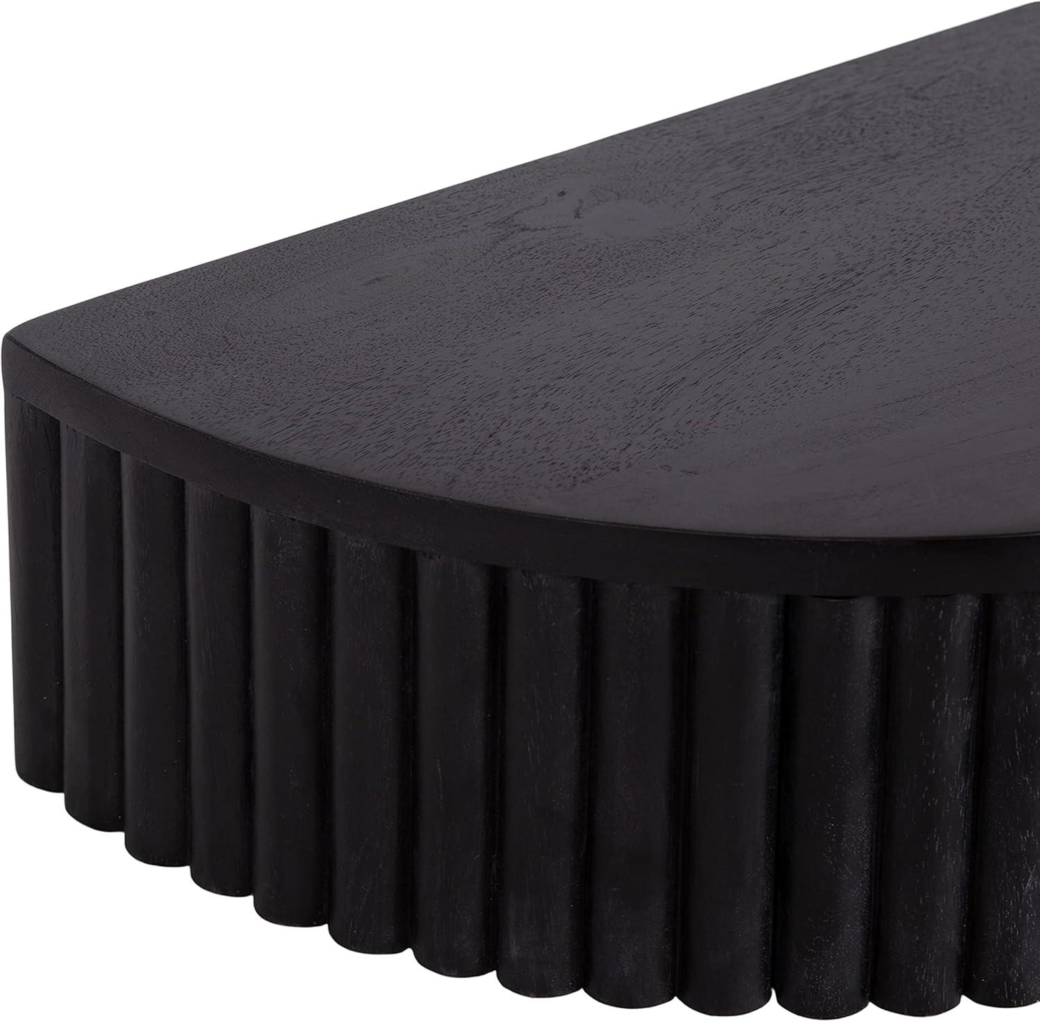 Kate and Laurel Reid Ribbed Floating Side Table