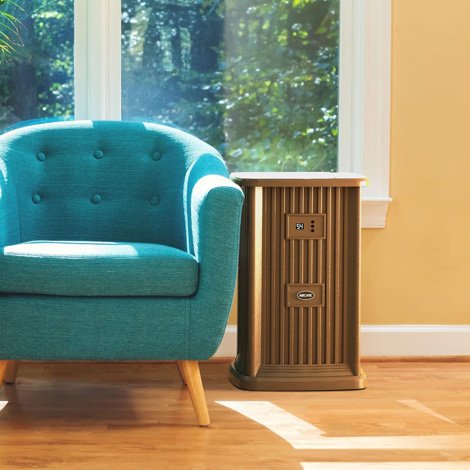 AIRCARE Style Nutmeg Whole House Pedestal Evaporative Humidifier for 2400 Square Feet