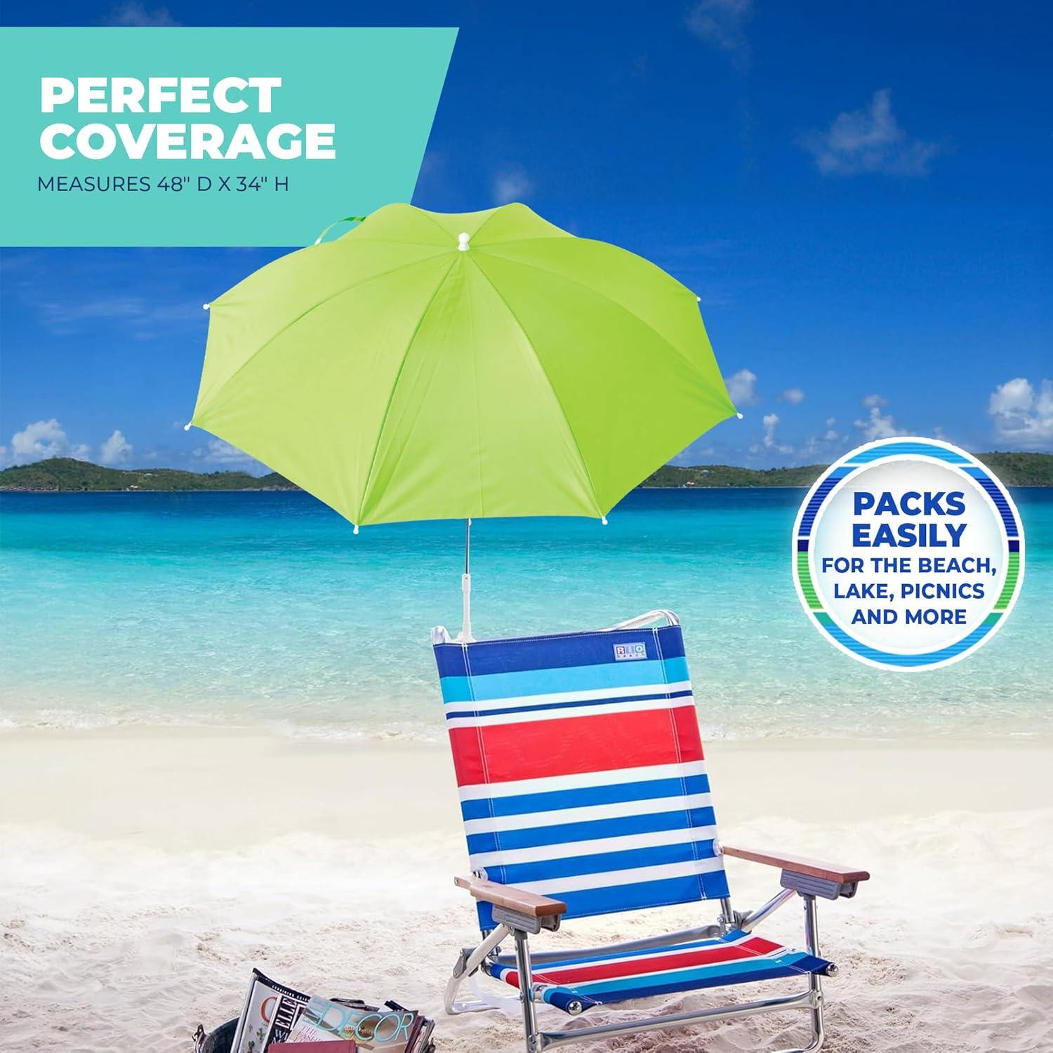 Rio Clamp-On Umbrella, Green