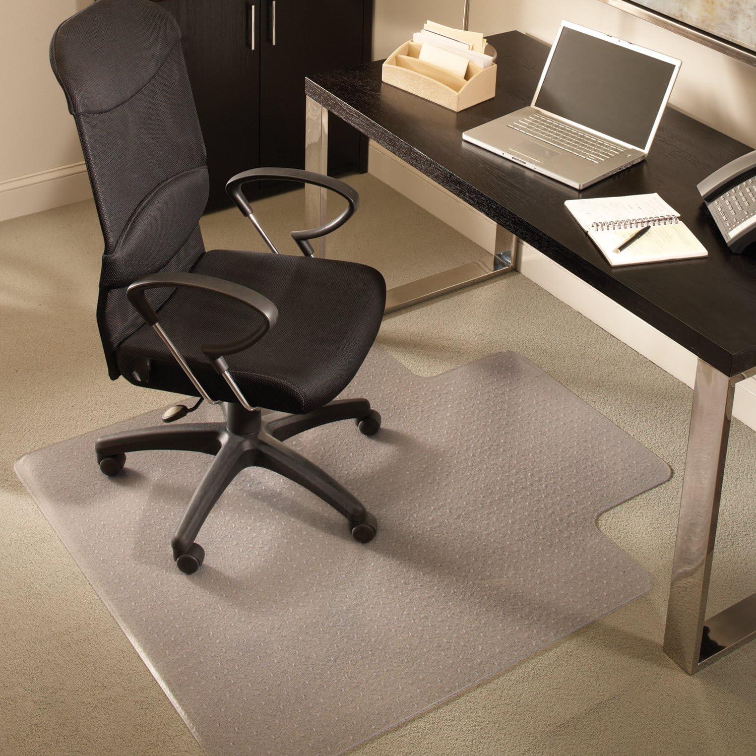 EverLife Medium Pile Carpet Ramped Chair Mat