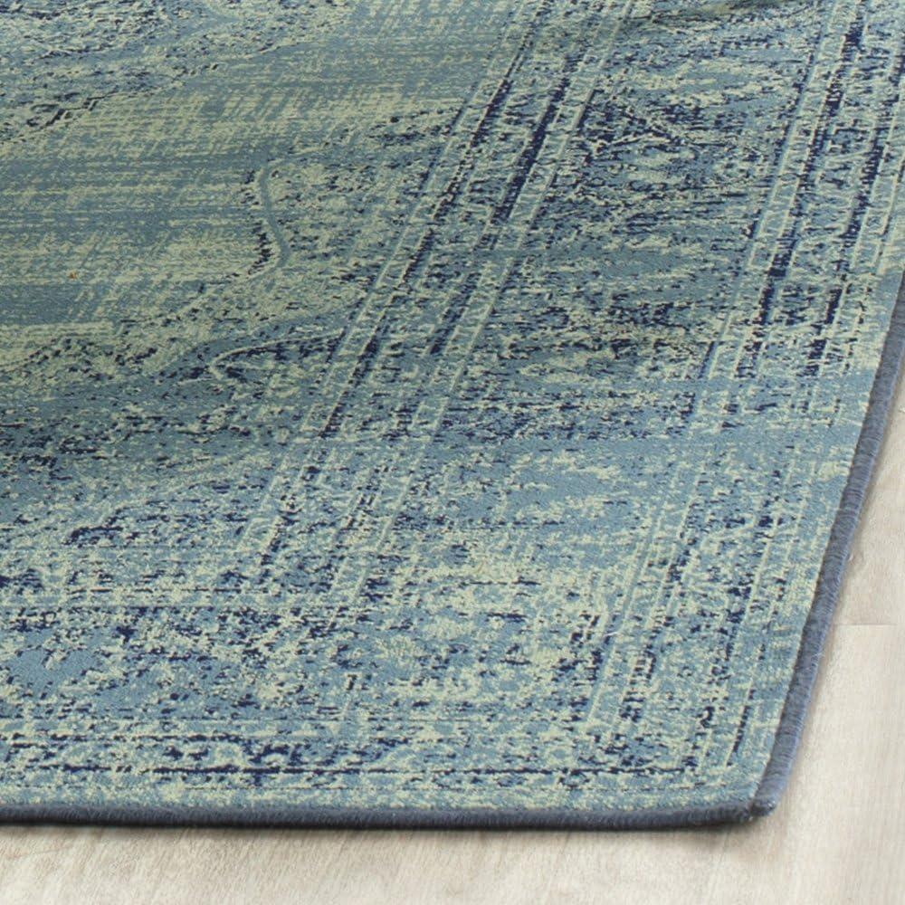 SAFAVIEH Vintage Kynaston Traditional Area Rug, Turquoise/Multi, 2' x 3'