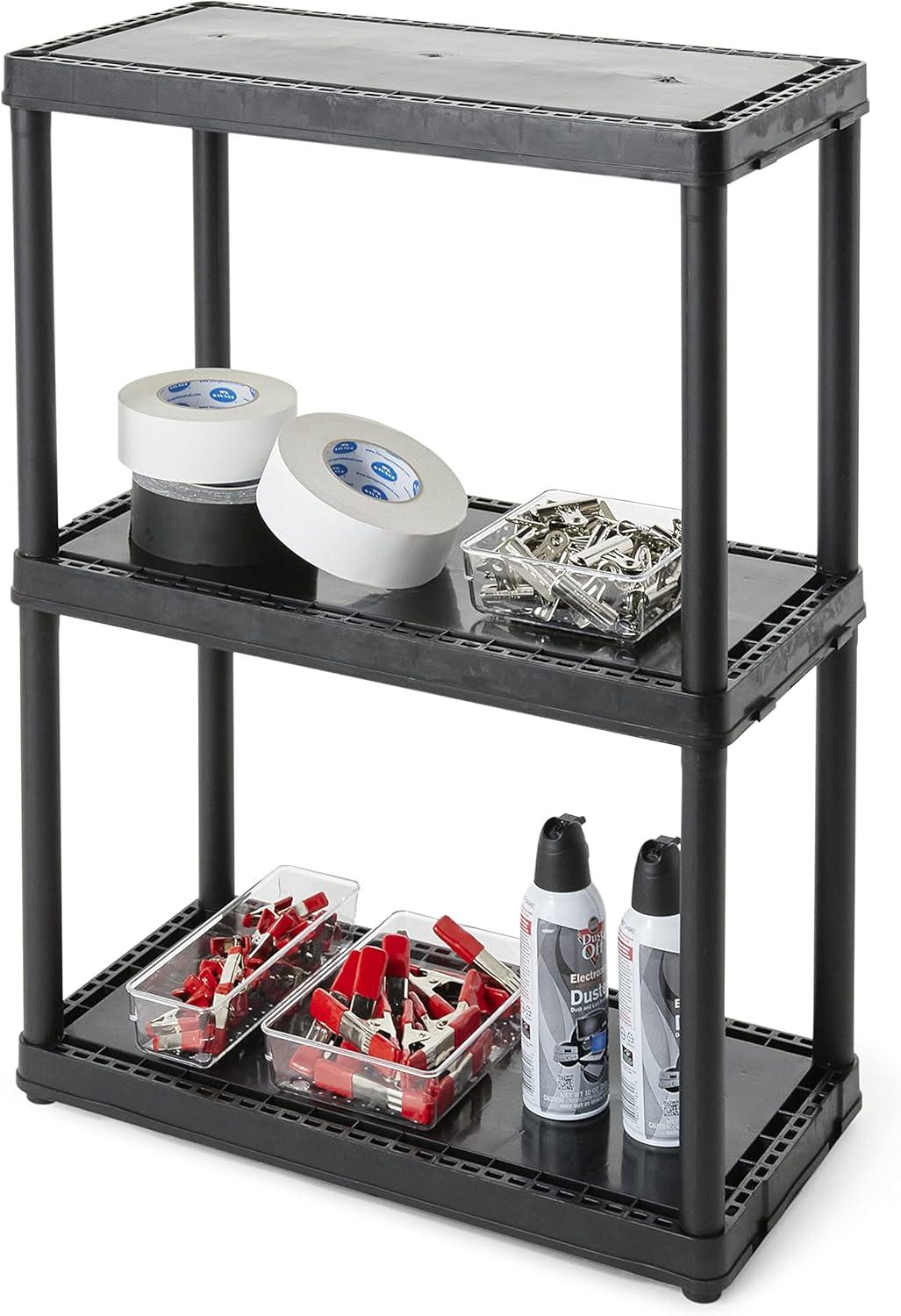 24'' W Plastic Shelving Unit