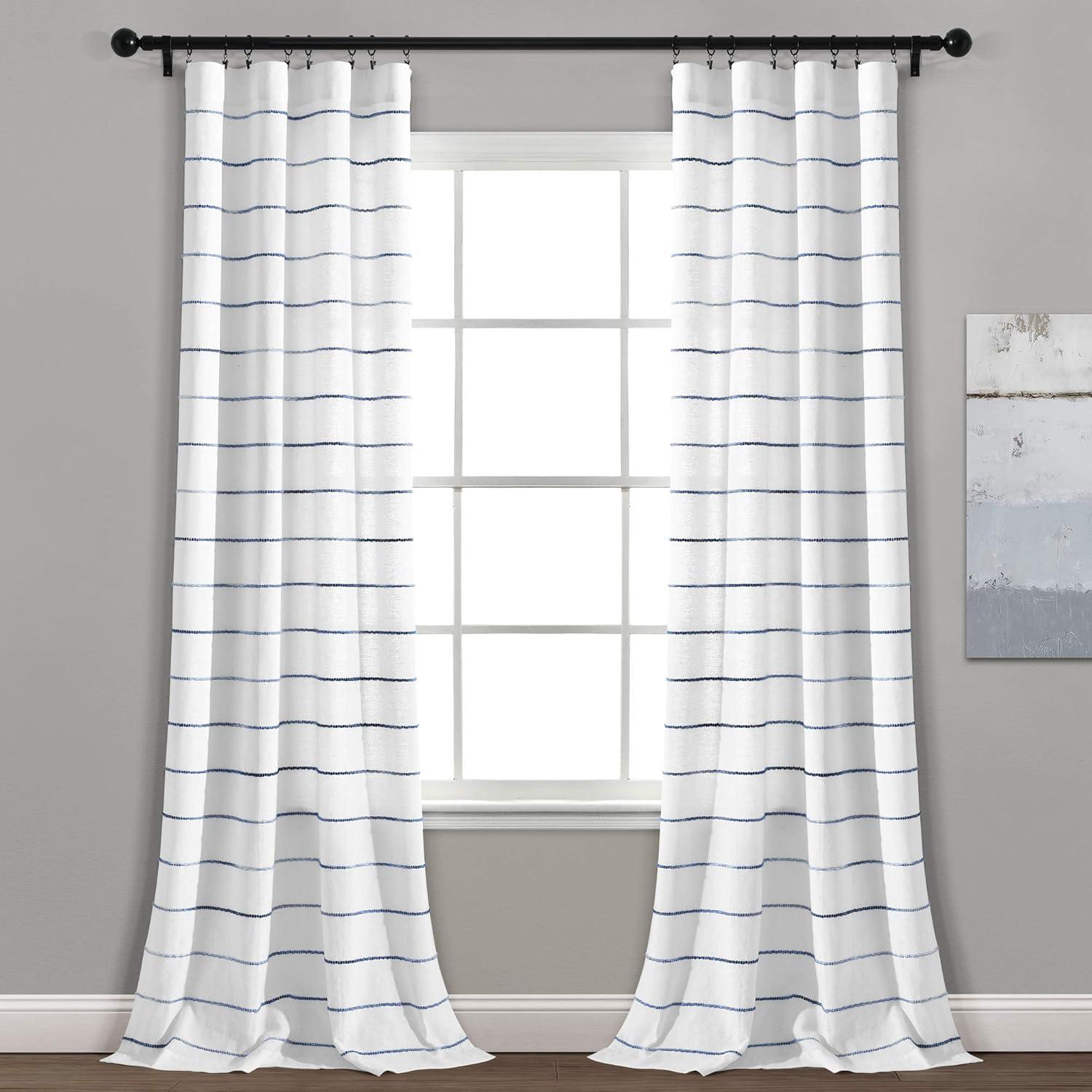 Reyna Semi Sheer Curtain Pair