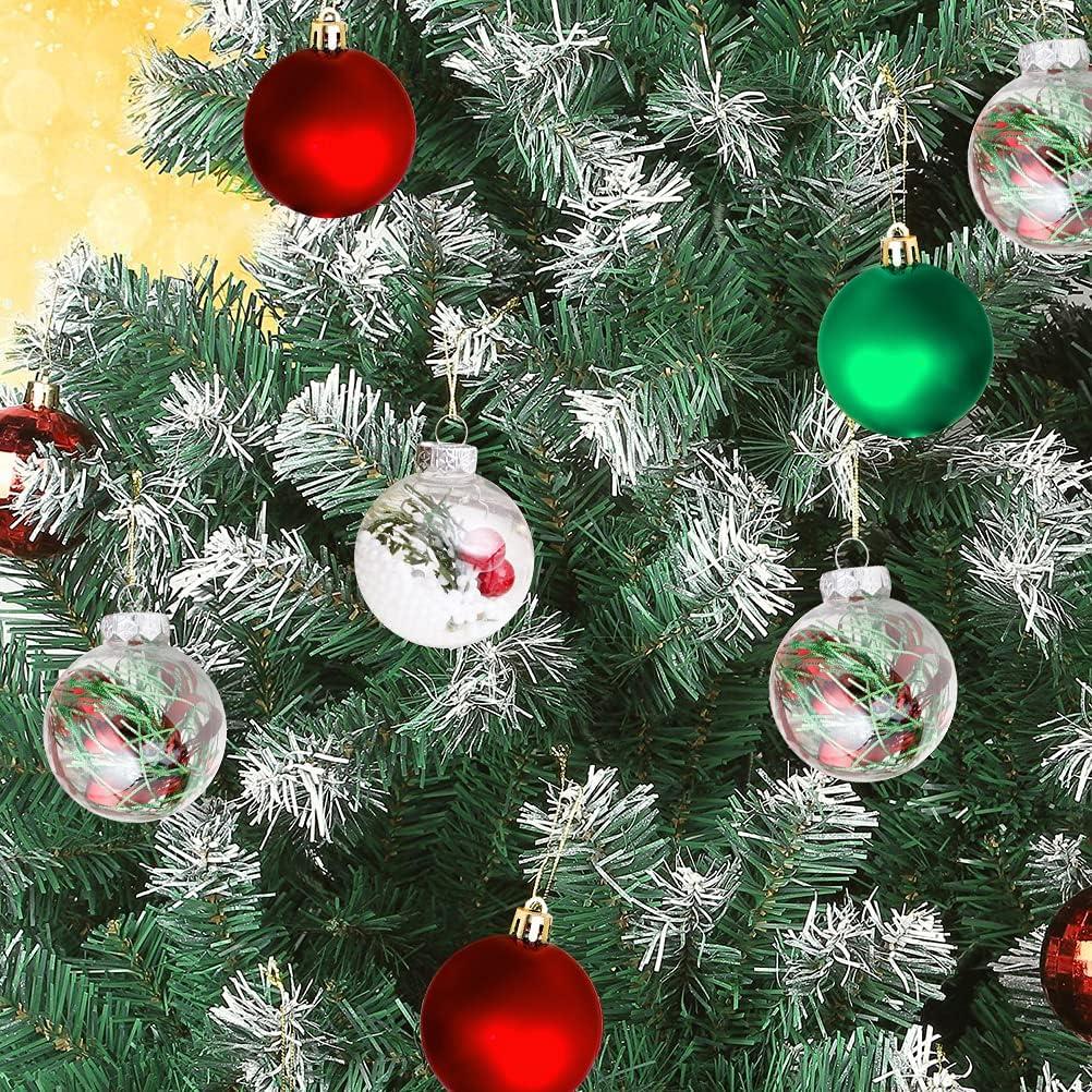 WS at Home 30 Piece Shatterproof Ball Ornaments Set