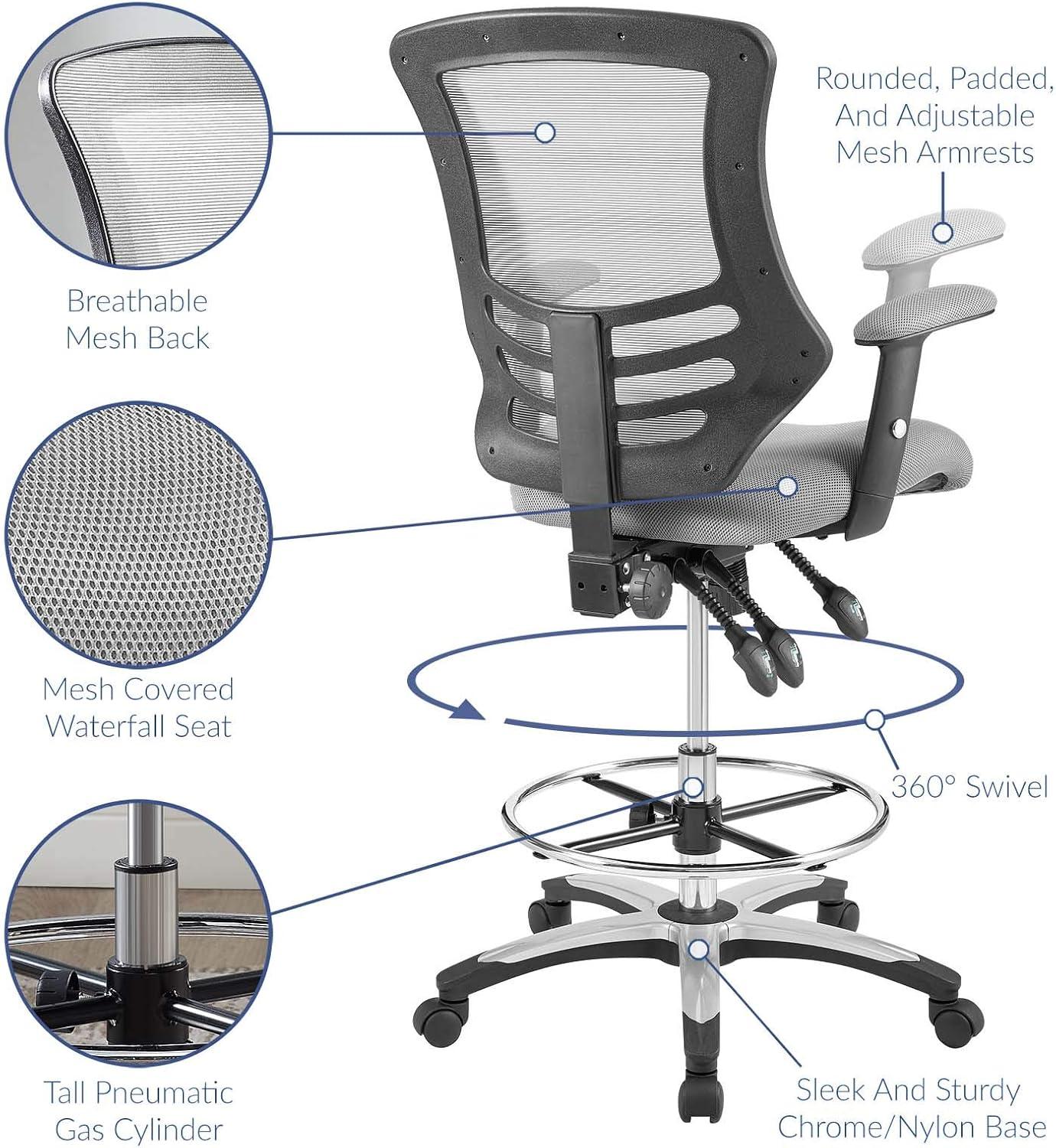 Modway Calibrate Mesh Drafting Chair