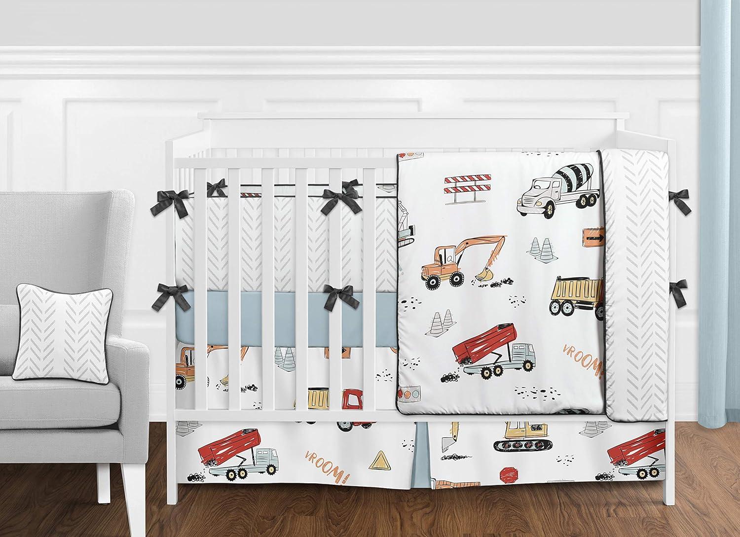 Construction Truck Kids' Fabric Storage Bin with Lid